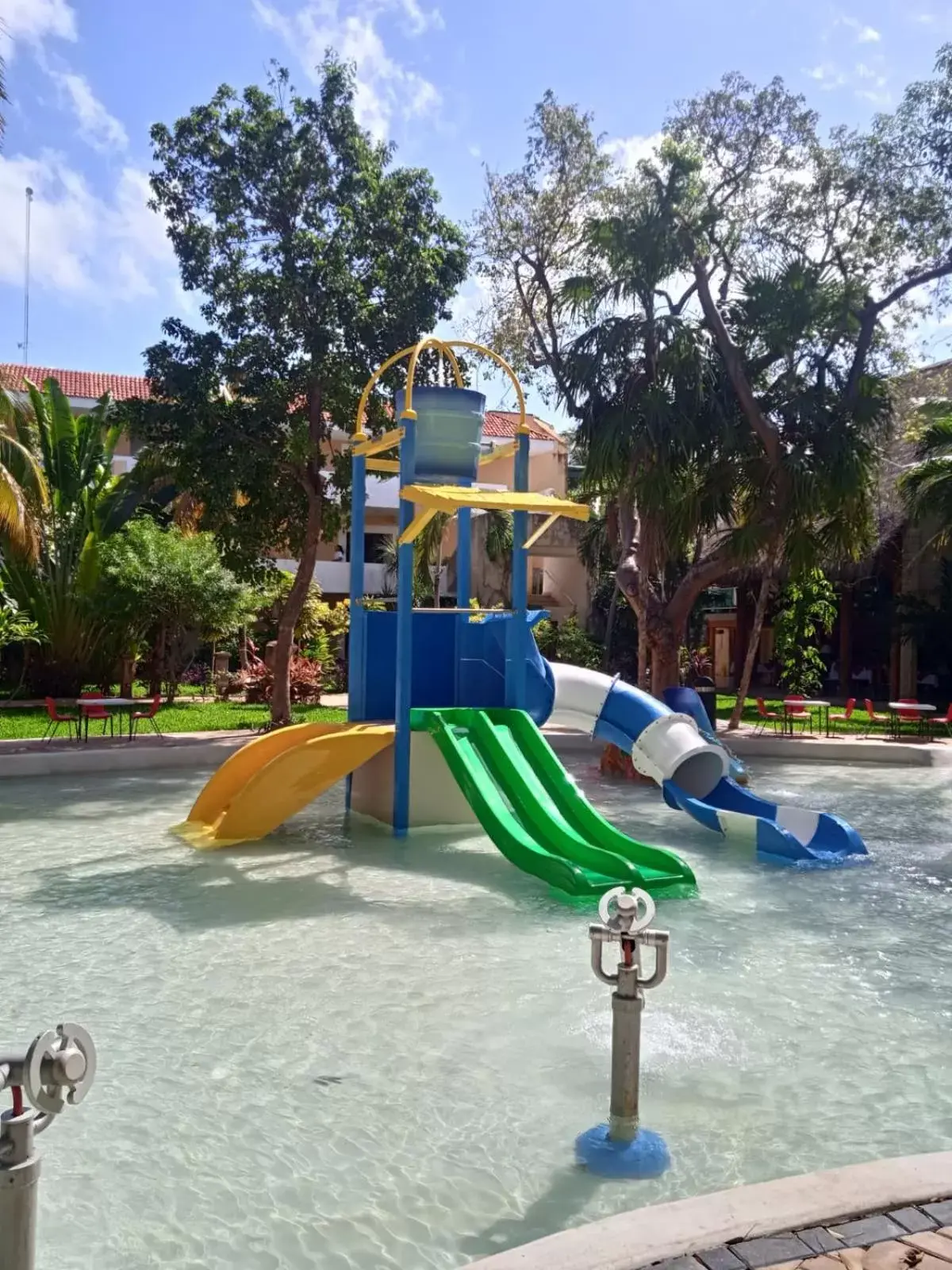 Children play ground, Water Park in Hotel Plaza Caribe