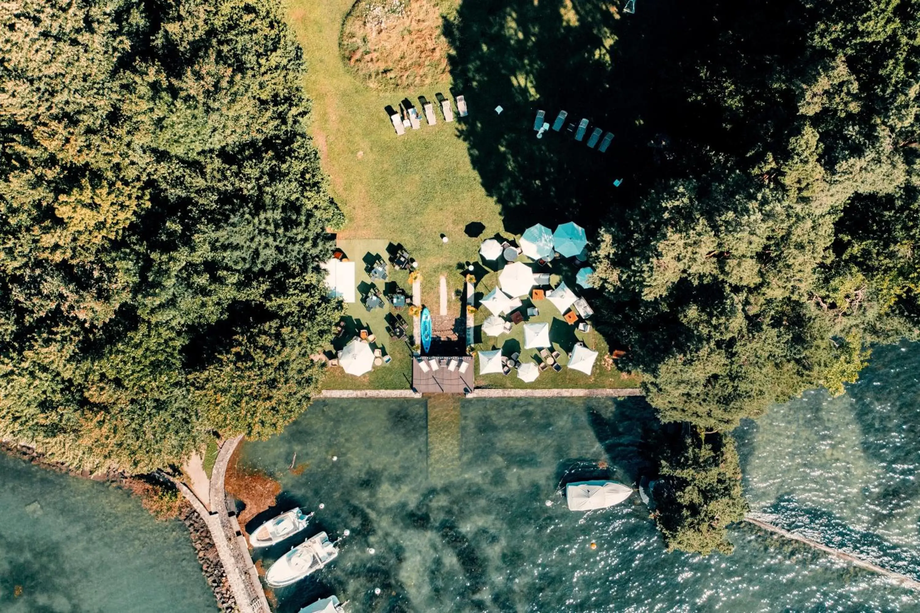 Bird's eye view, Bird's-eye View in Hotel La Barcarolle