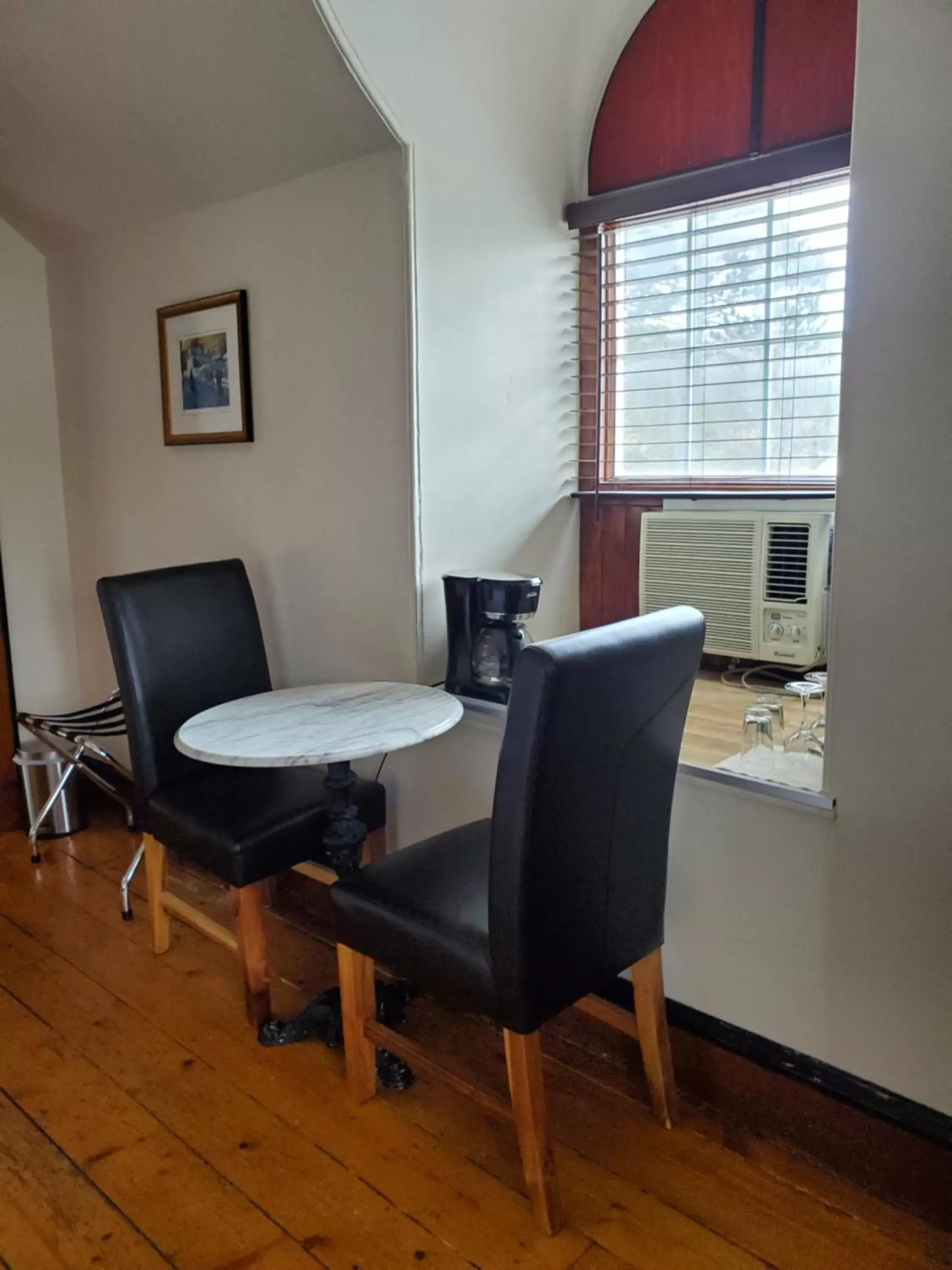 Seating Area in Orange Bistro