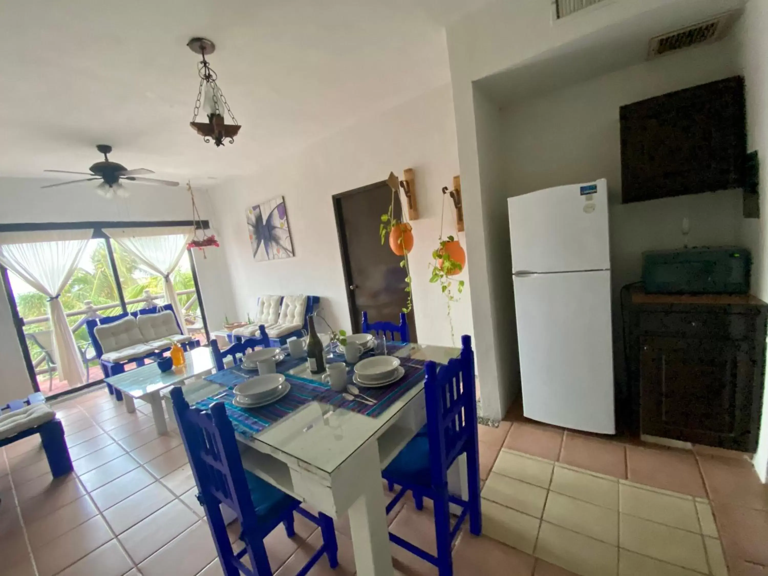 Dining Area in Casa Caribe Cancun