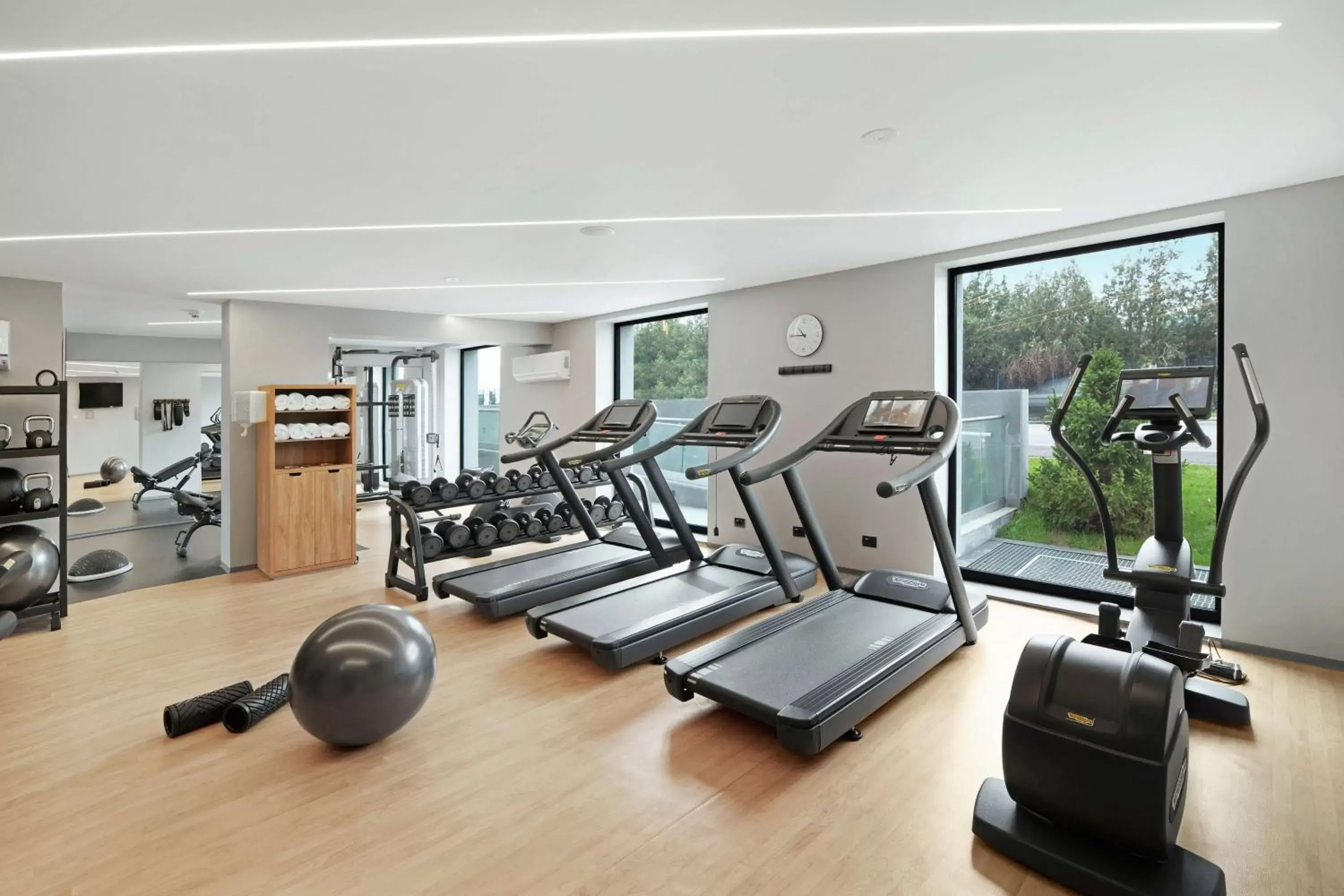 Fitness centre/facilities, Fitness Center/Facilities in Hilton Garden Inn Bucharest Airport