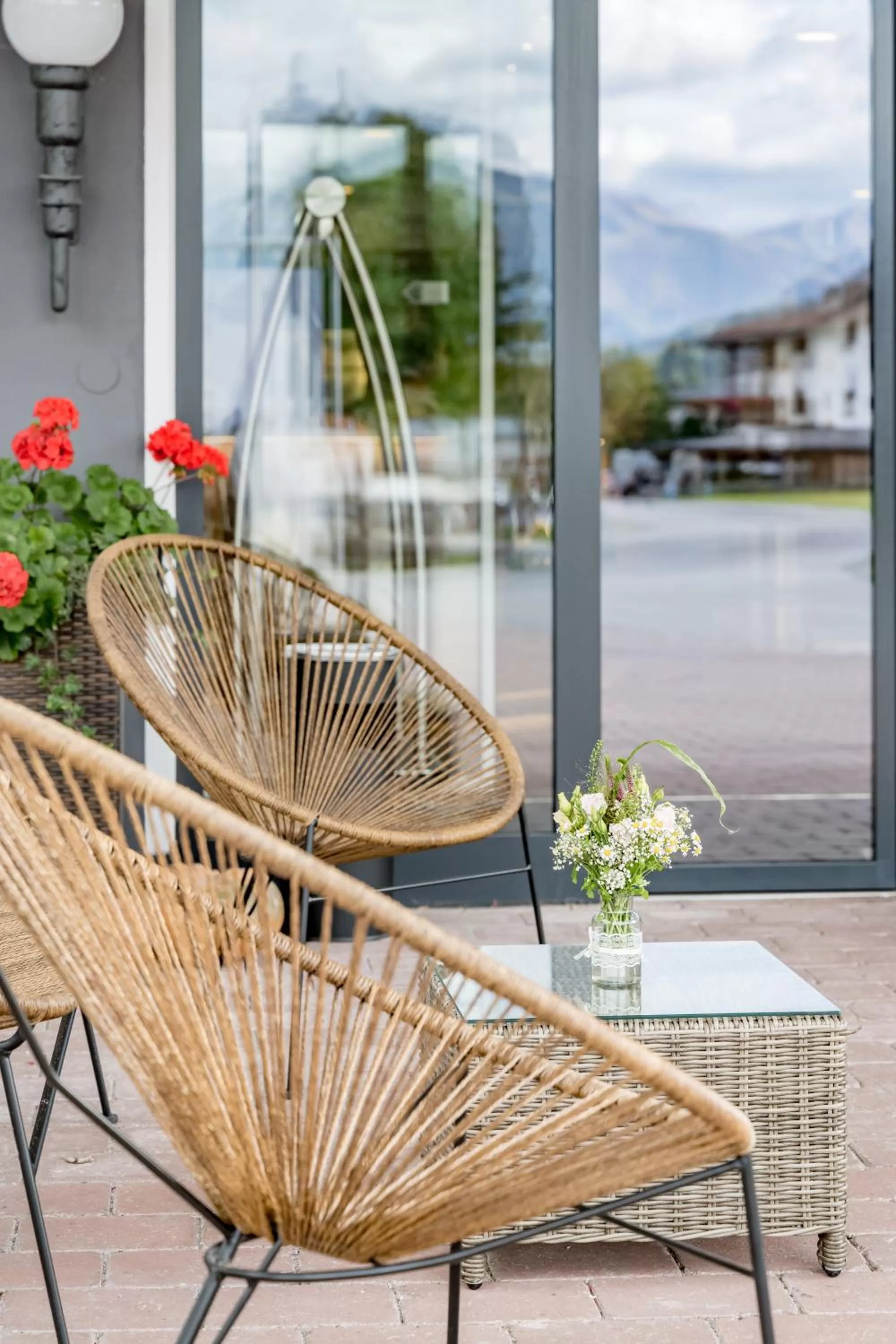Balcony/Terrace in Hotel Zum Gourmet