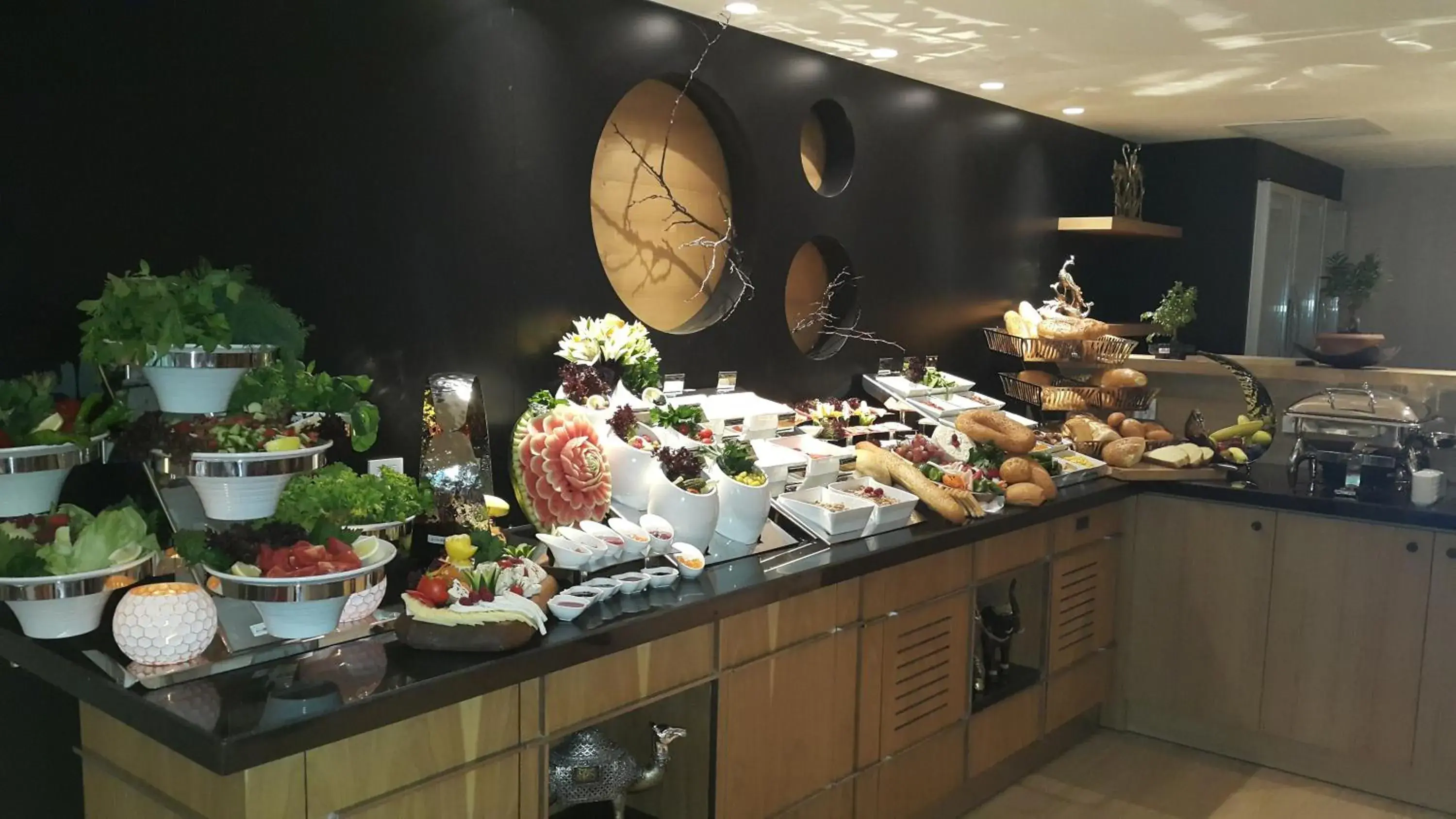 Buffet breakfast in Sky Kamer Hotel Antalya