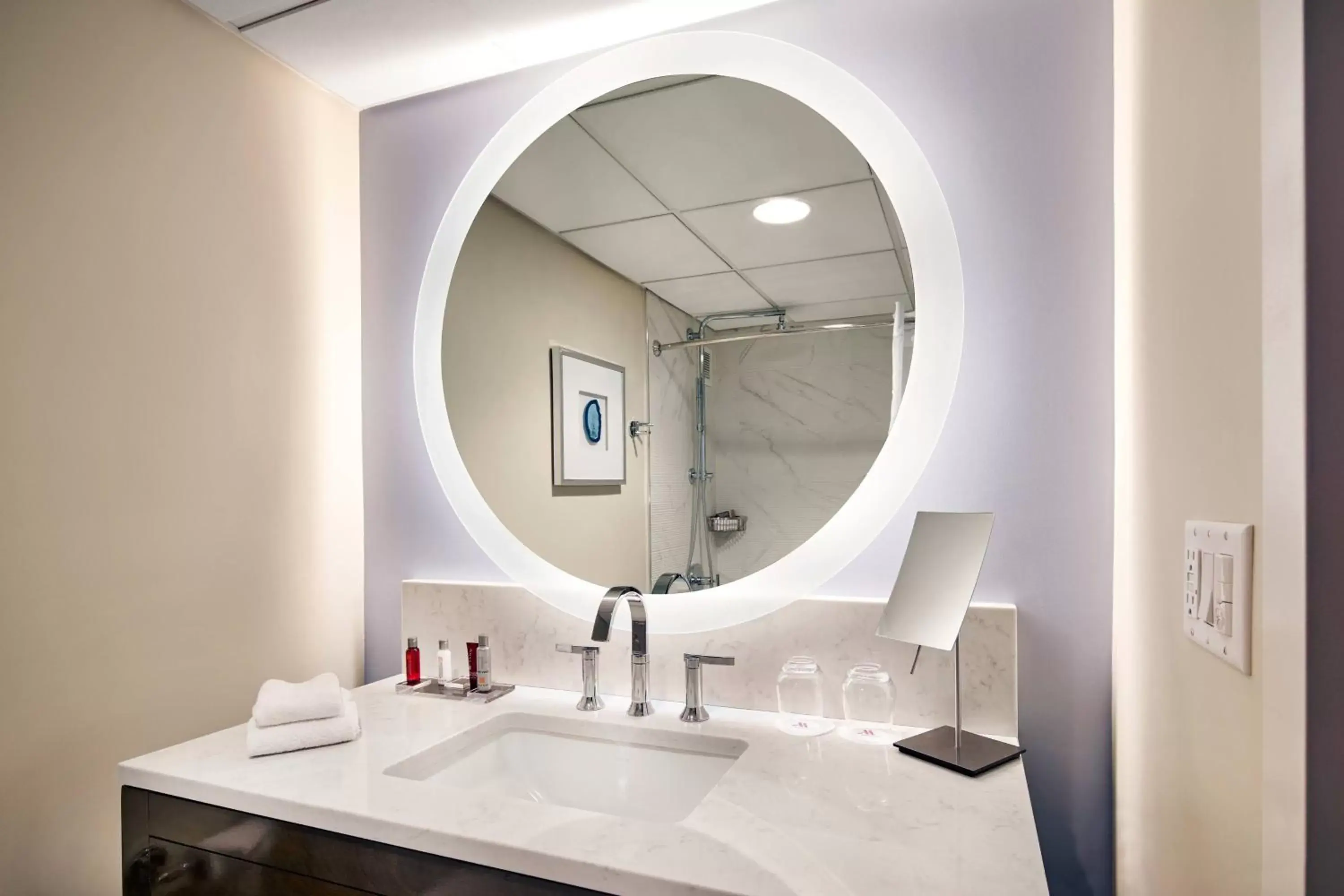 Bathroom in Irvine Marriott