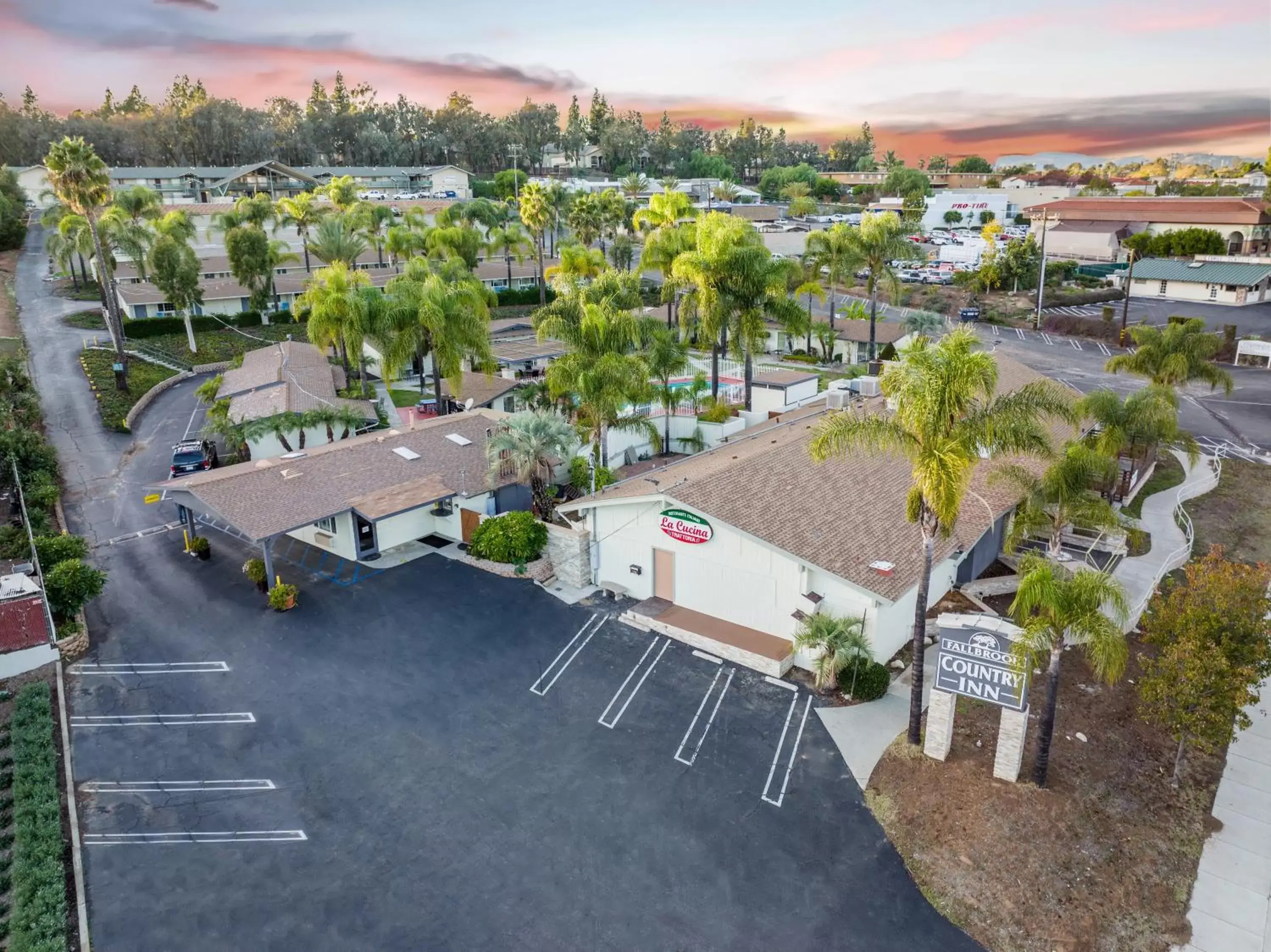 Bird's-eye View in Fallbrook Country Inn