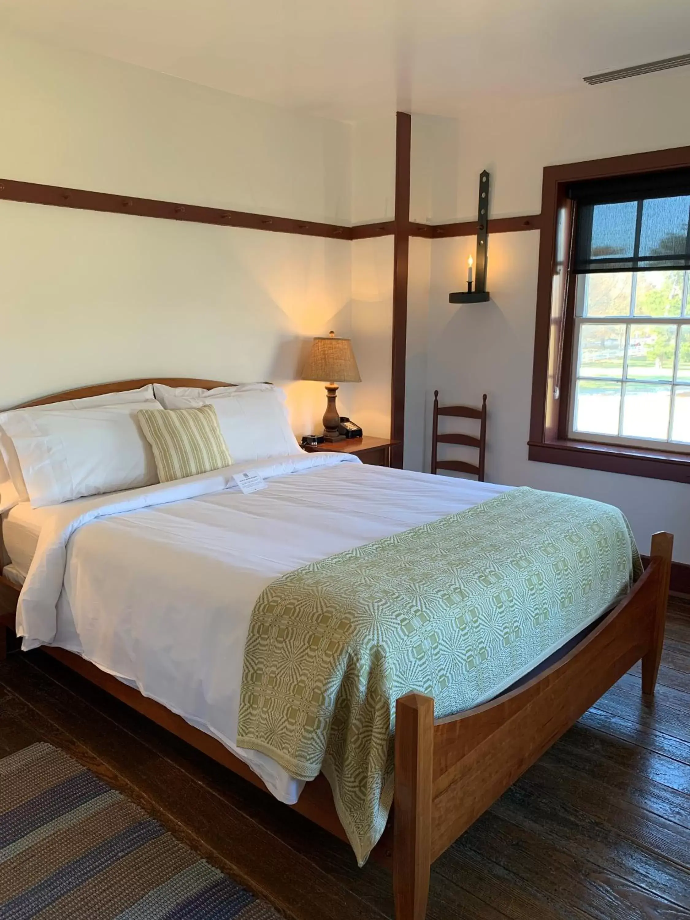 Bed in Shaker Village of Pleasant Hill