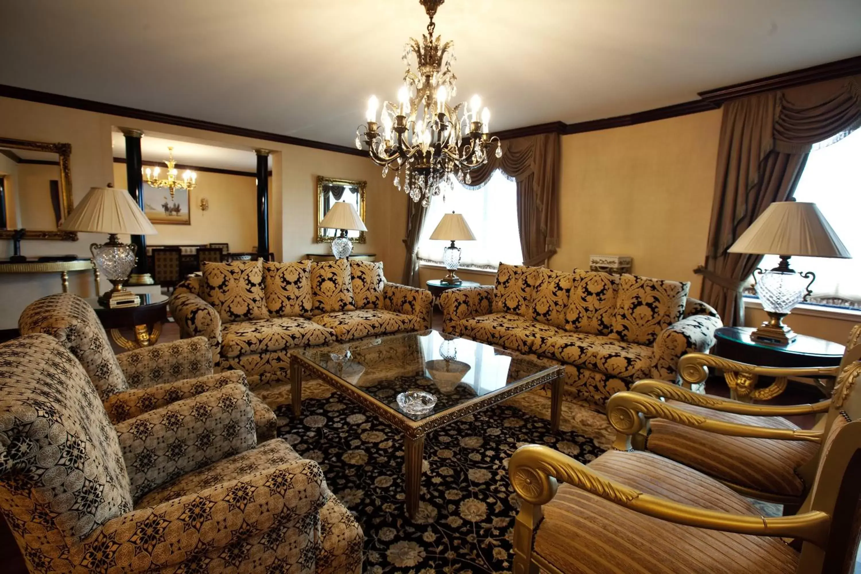 Living room, Seating Area in InterContinental Almaty, an IHG Hotel