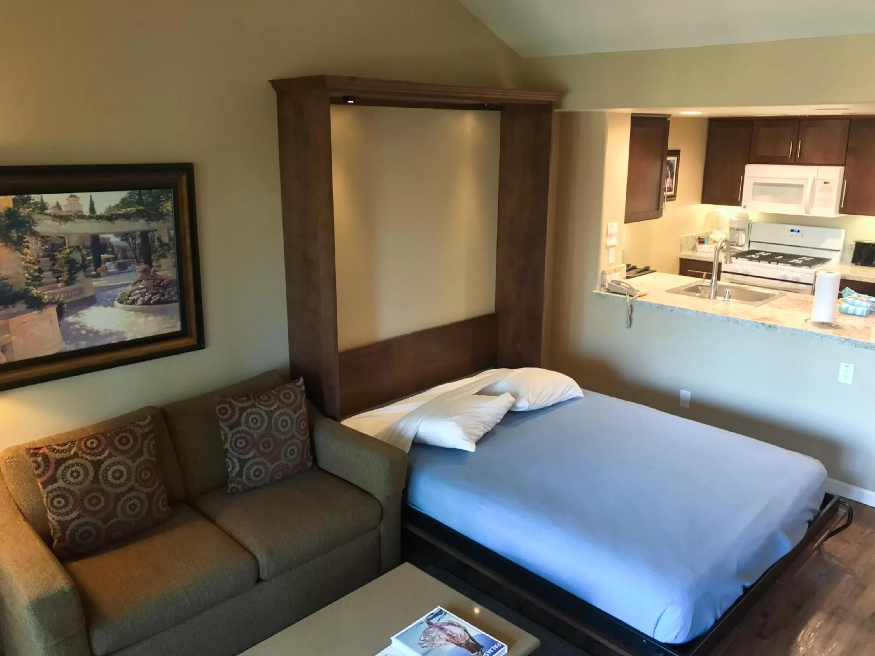 Bed in The Oasis Resort