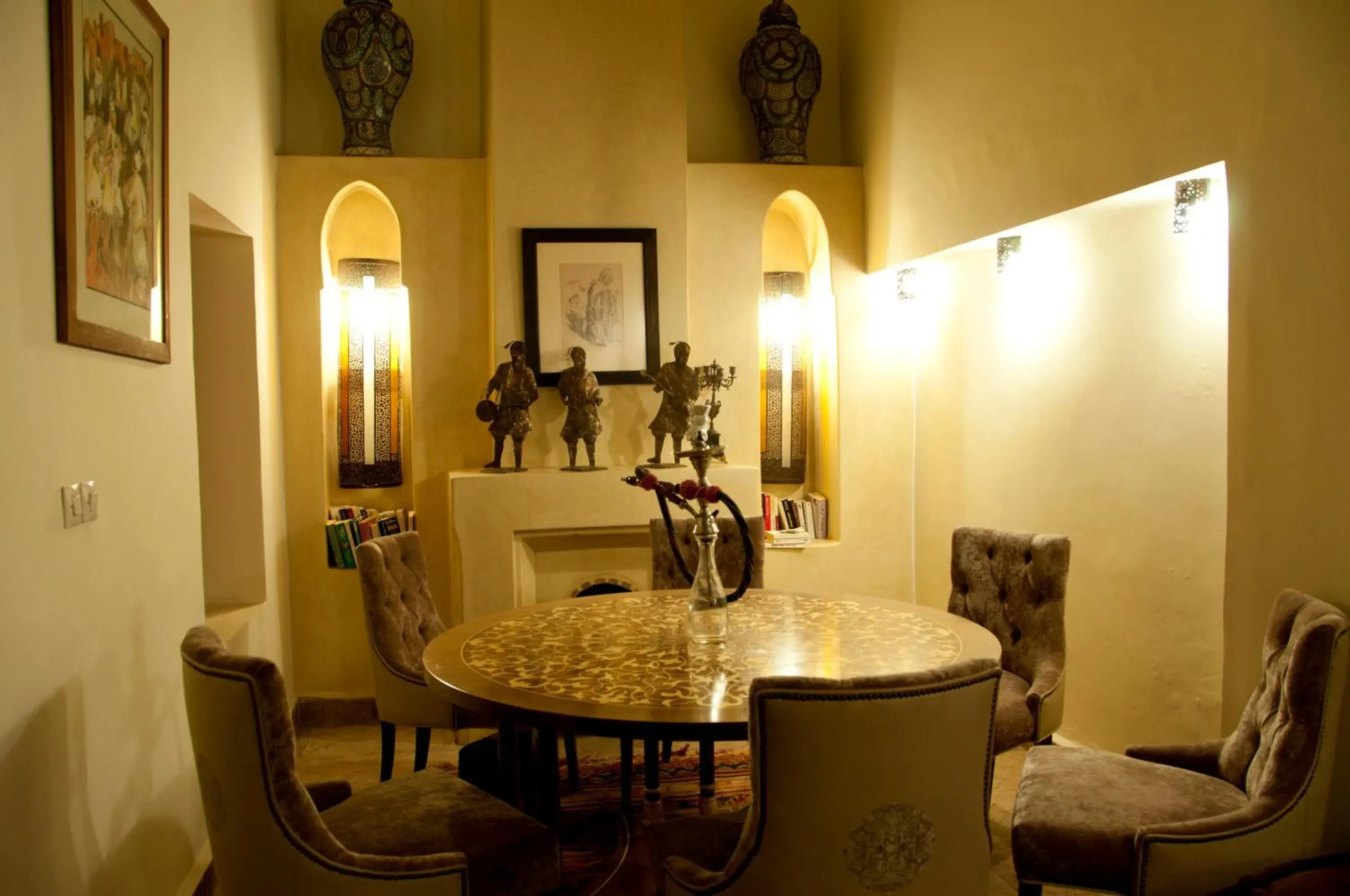 Banquet/Function facilities, Dining Area in Riad Les Trois Palmiers El Bacha