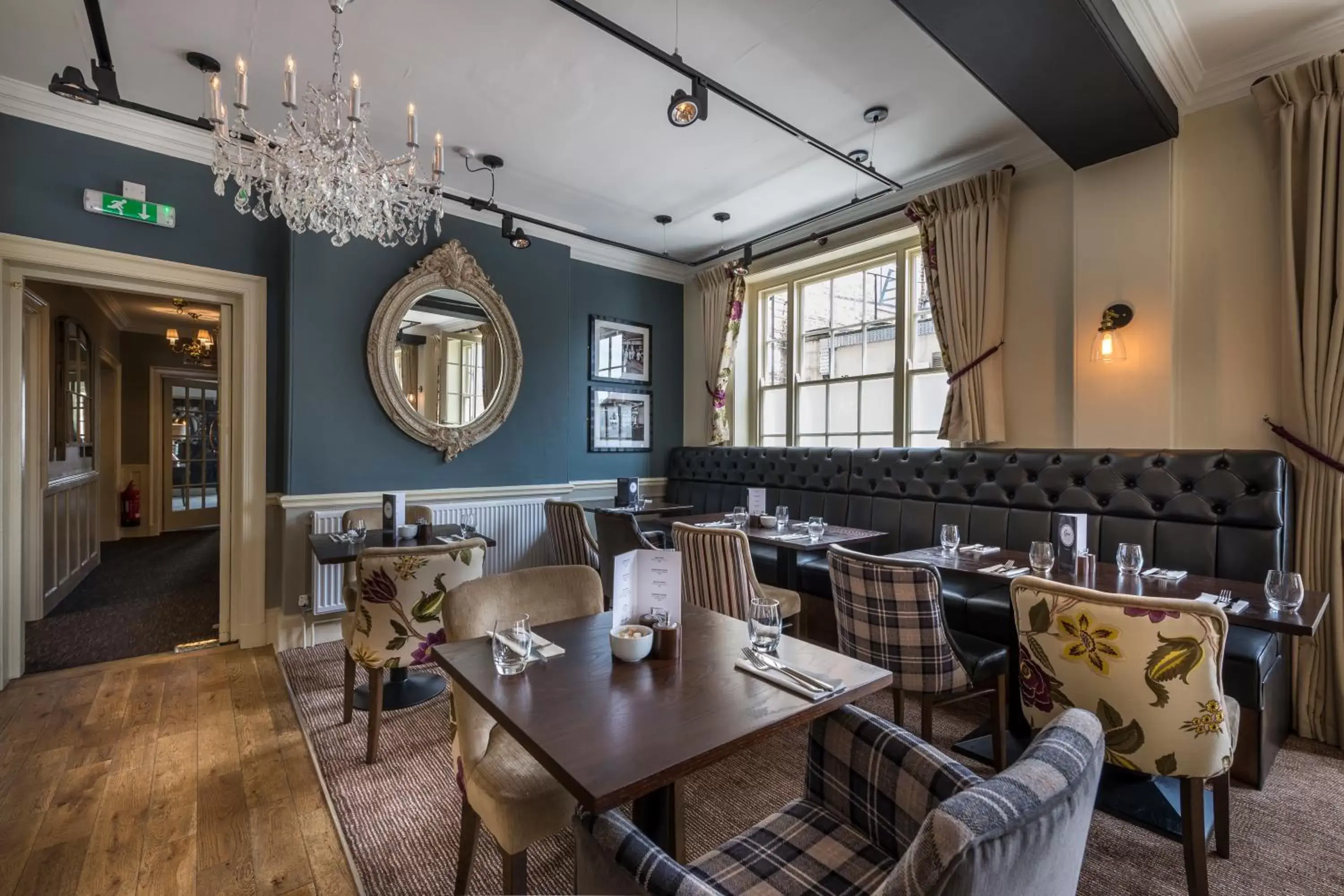 Seating area, Restaurant/Places to Eat in The Golden Fleece Hotel, Thirsk, North Yorkshire