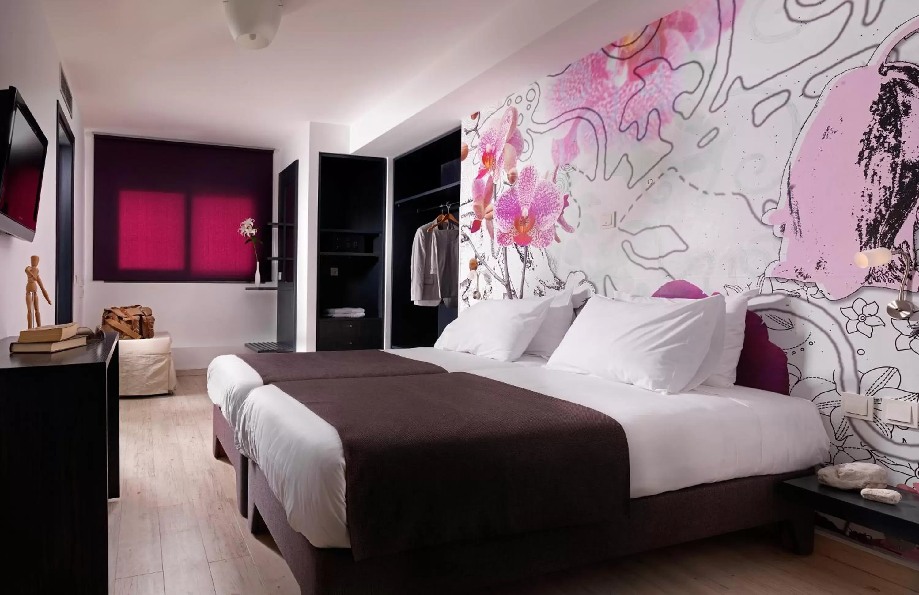 Bed in Airotel Patras Smart Hotel Bed in Airotel Patras Smart Hotel