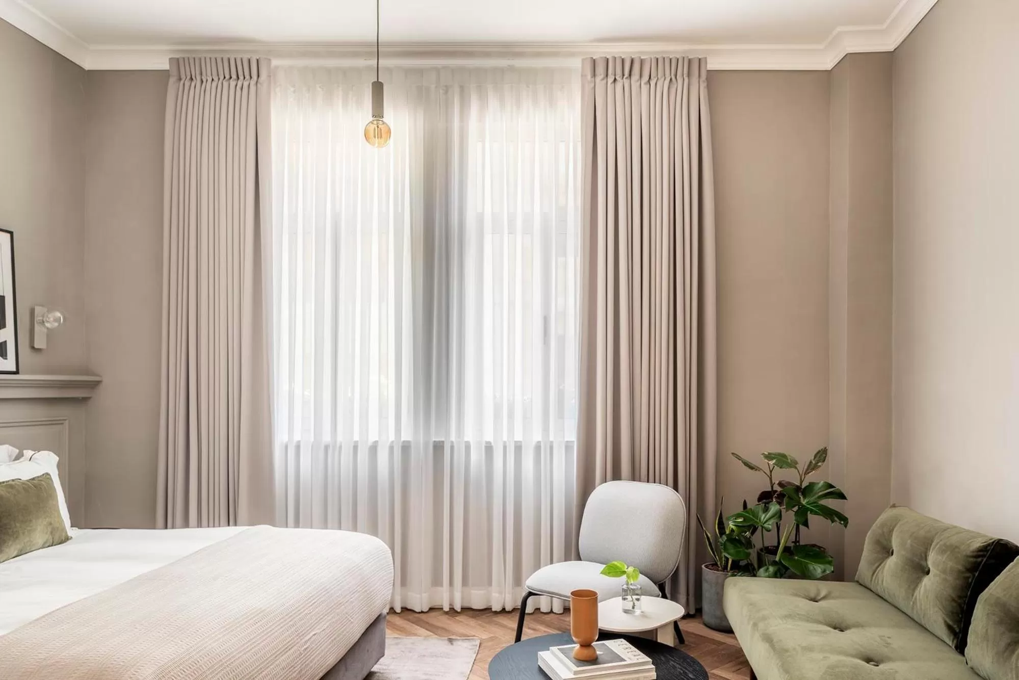 Photo of the whole room, Bed in Hotel Noel - A Boutique Experience by Albi Collection