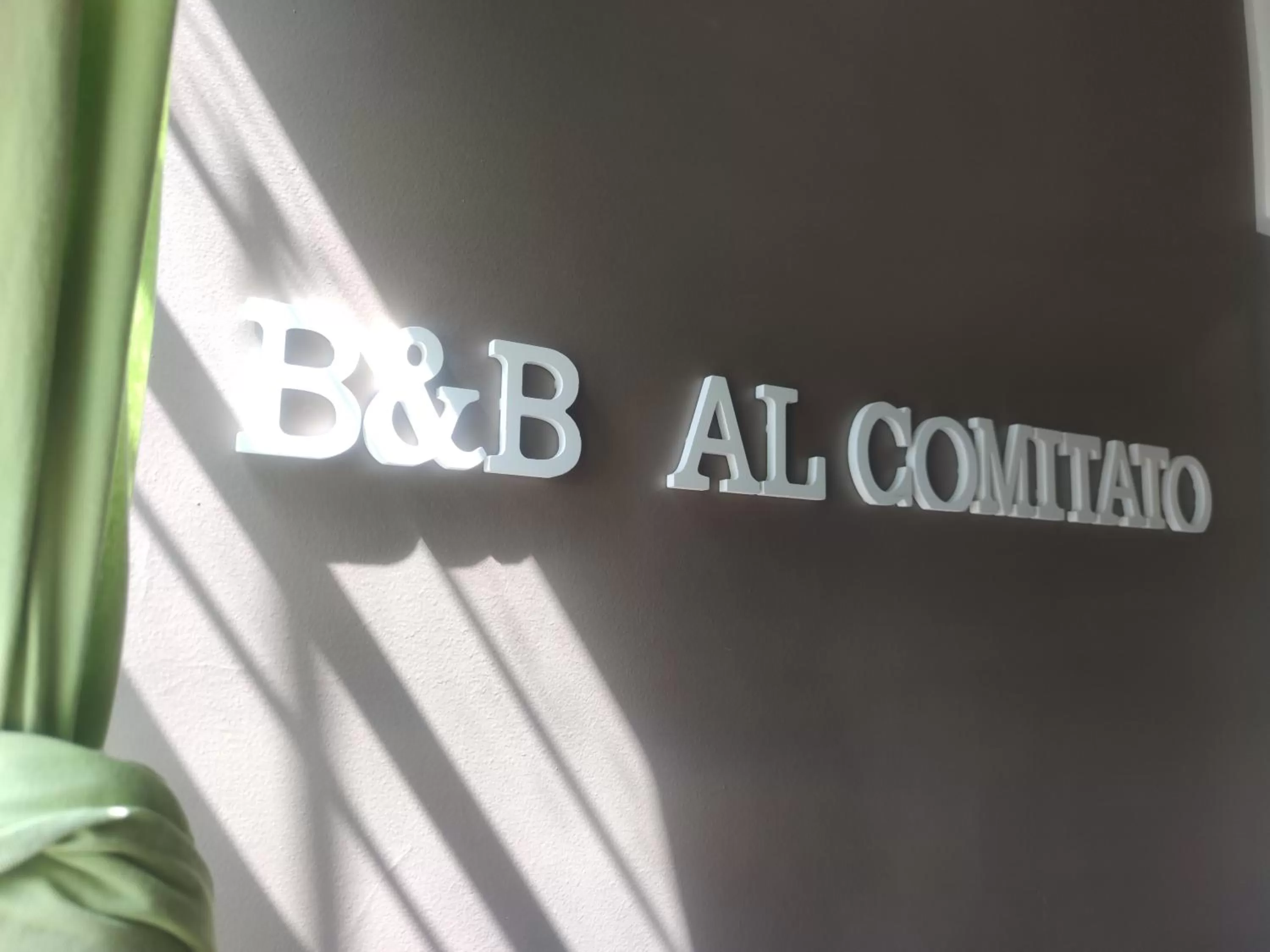 Property Logo/Sign in B&B Al Comitato