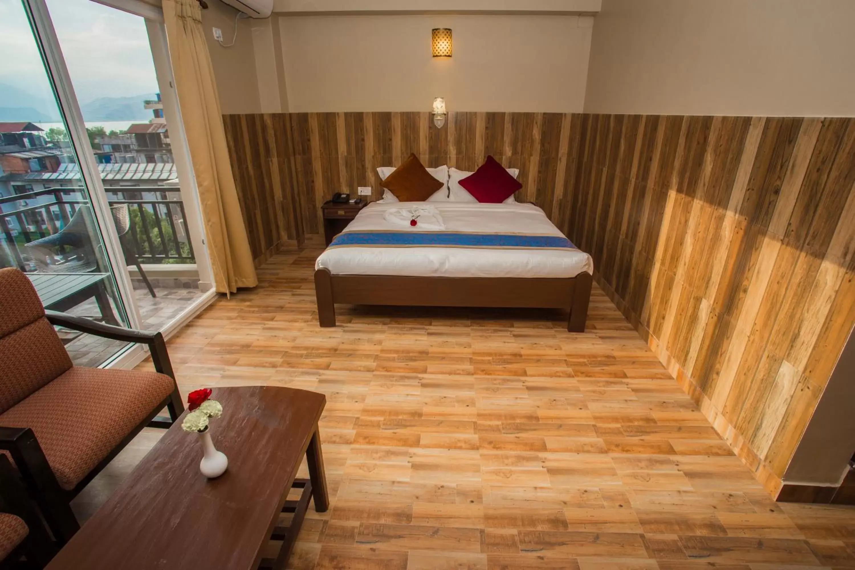 Bed in Pokhara Choice Inn