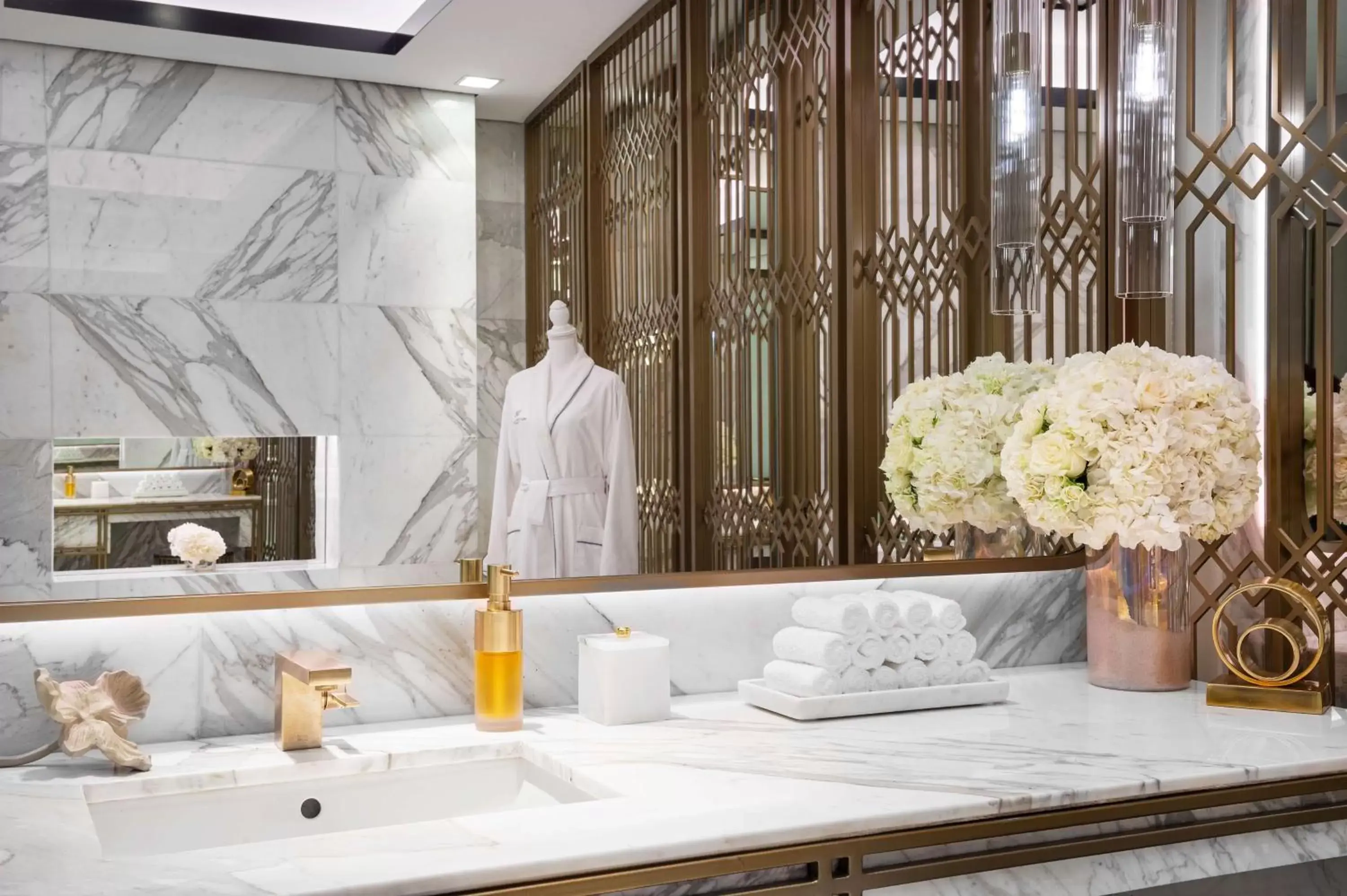 Bathroom in Waldorf Astoria Kuwait