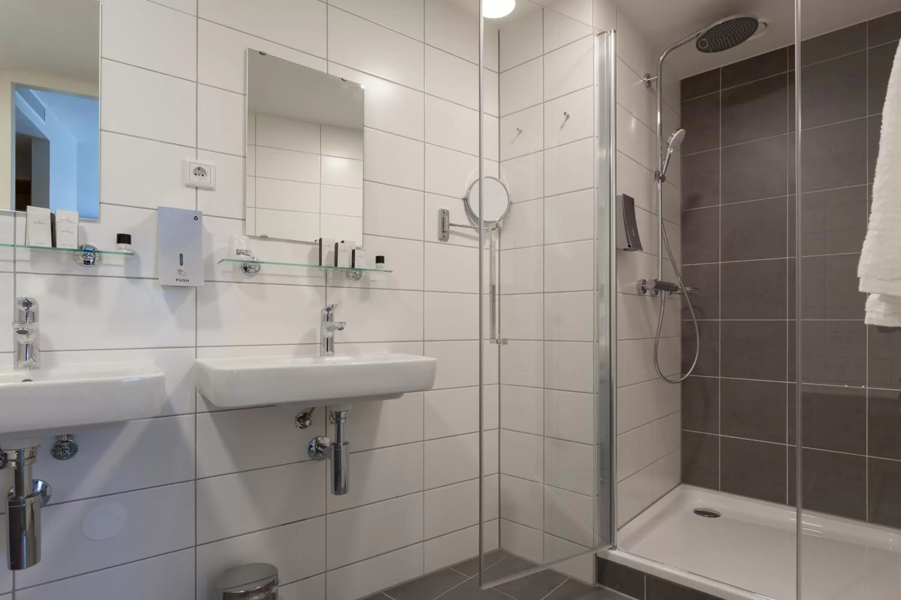 Shower, Bathroom in Best Western Plus Hotel Amstelveen