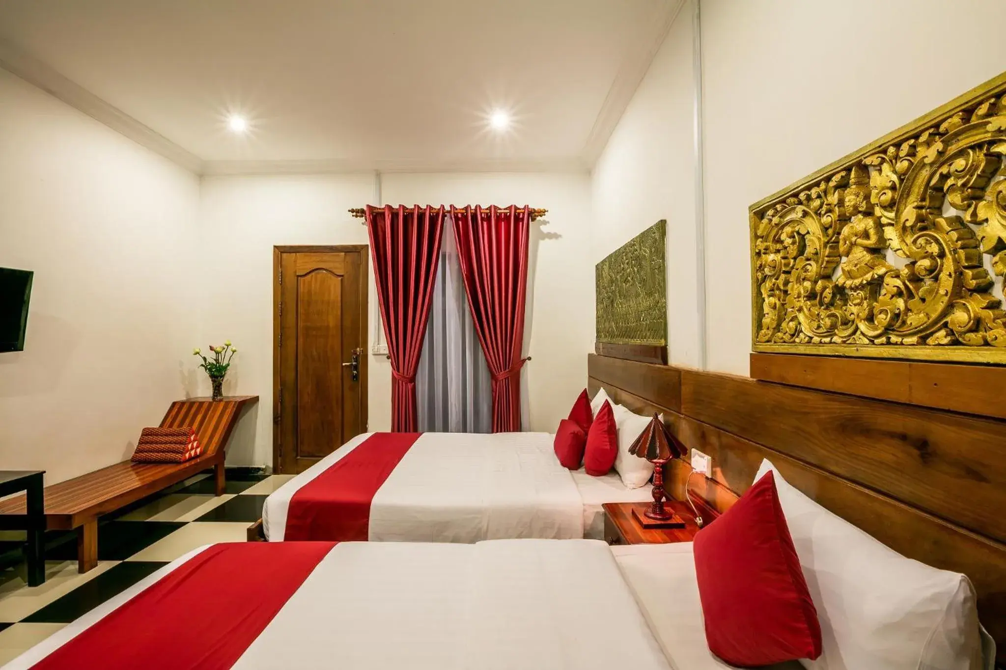 Bedroom, Bed in Asanak D'Angkor Boutique Hotel