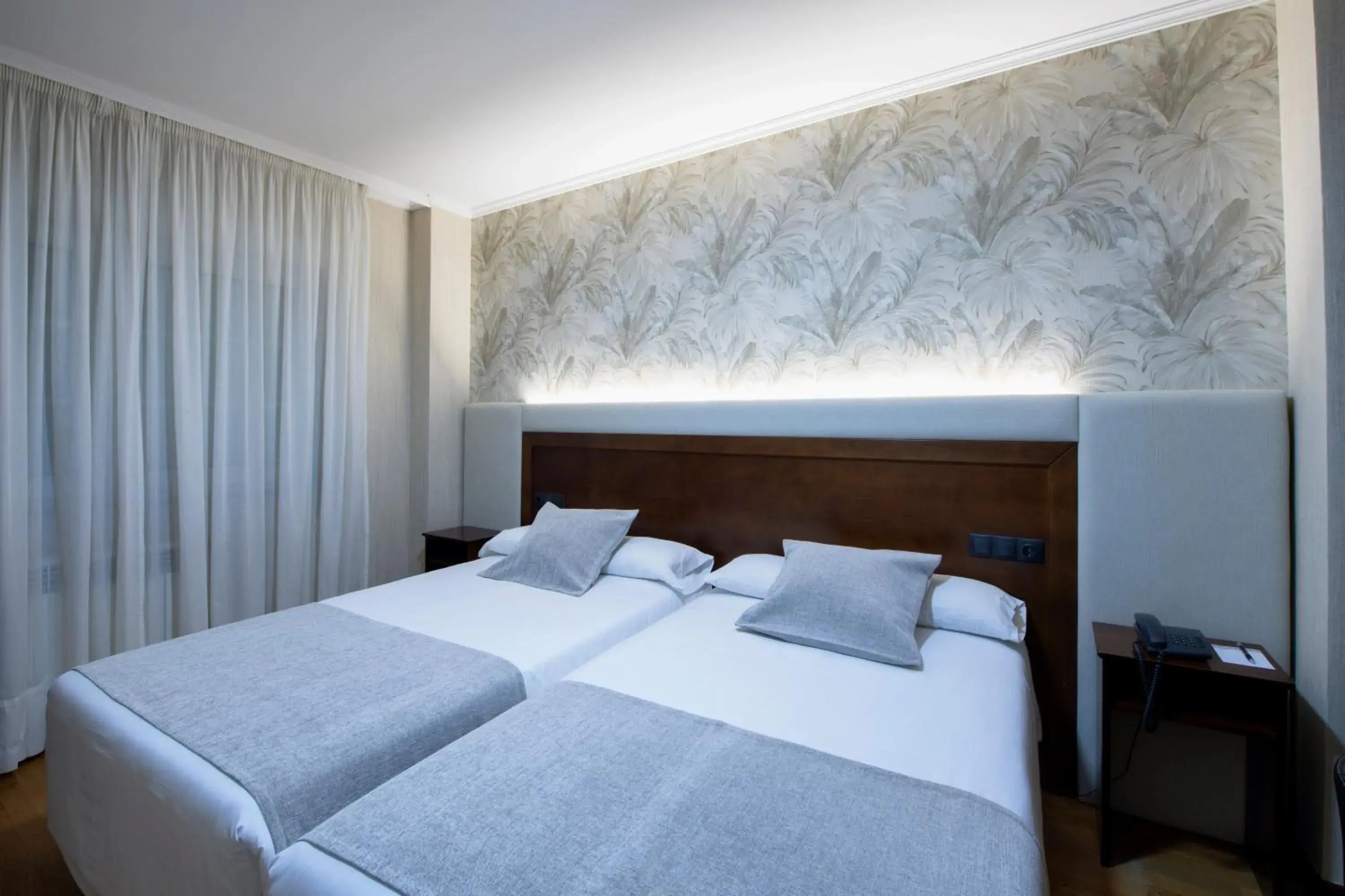 Bed in Hotel Oca Insua Costa da Morte