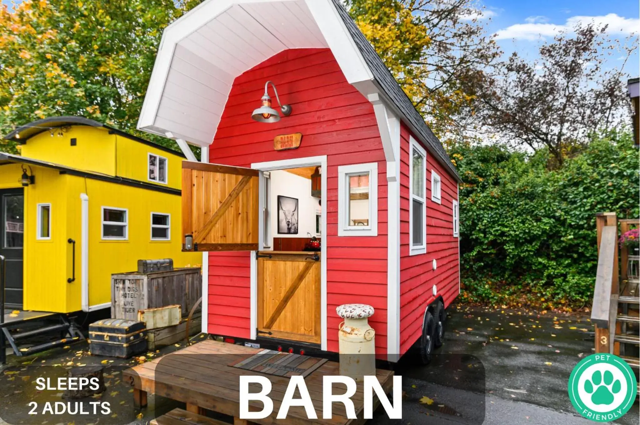 Property Building in Tiny Digs - Hotel of Tiny Houses