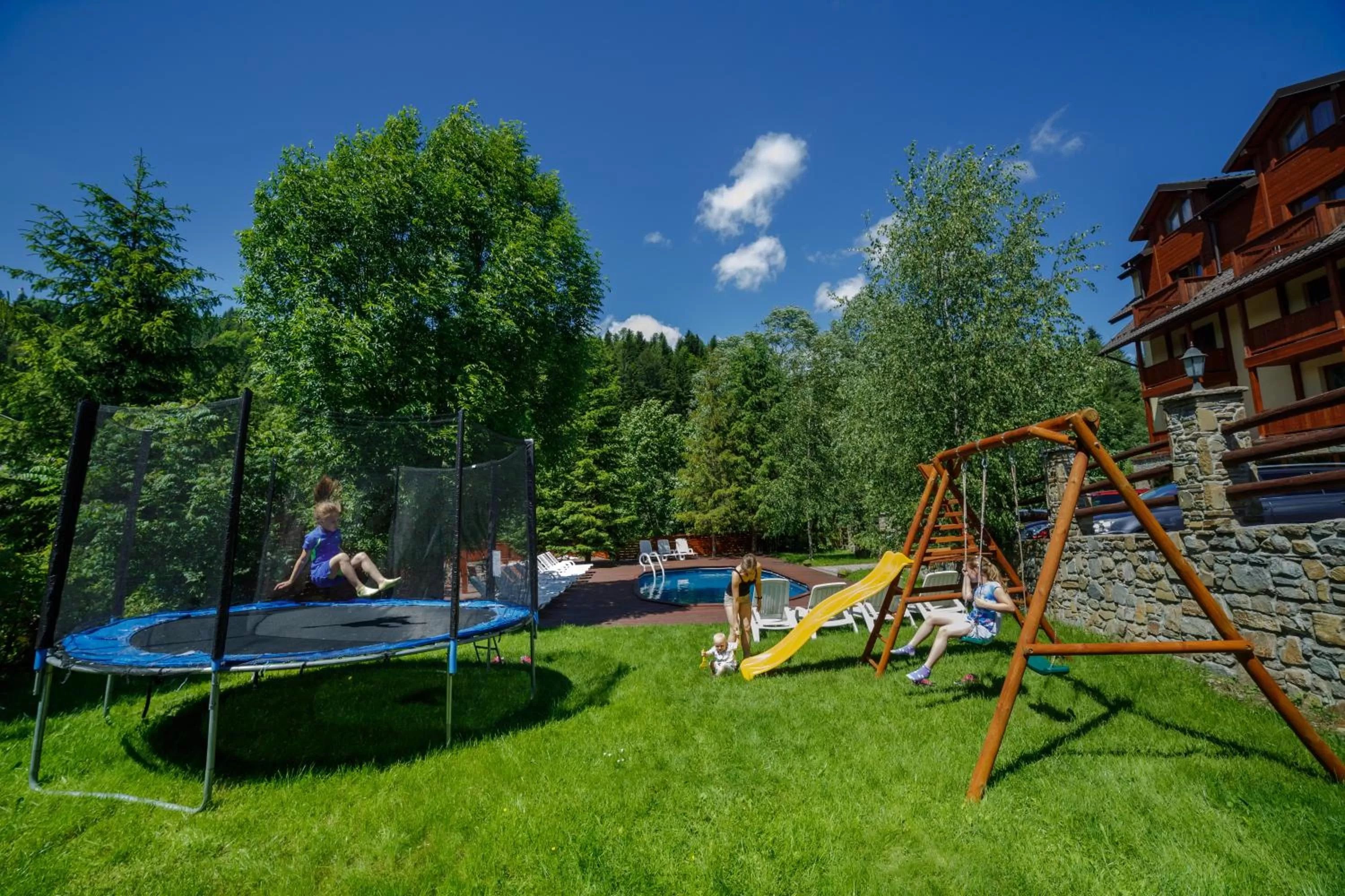 Children play ground in Hotel&SPA Jawor