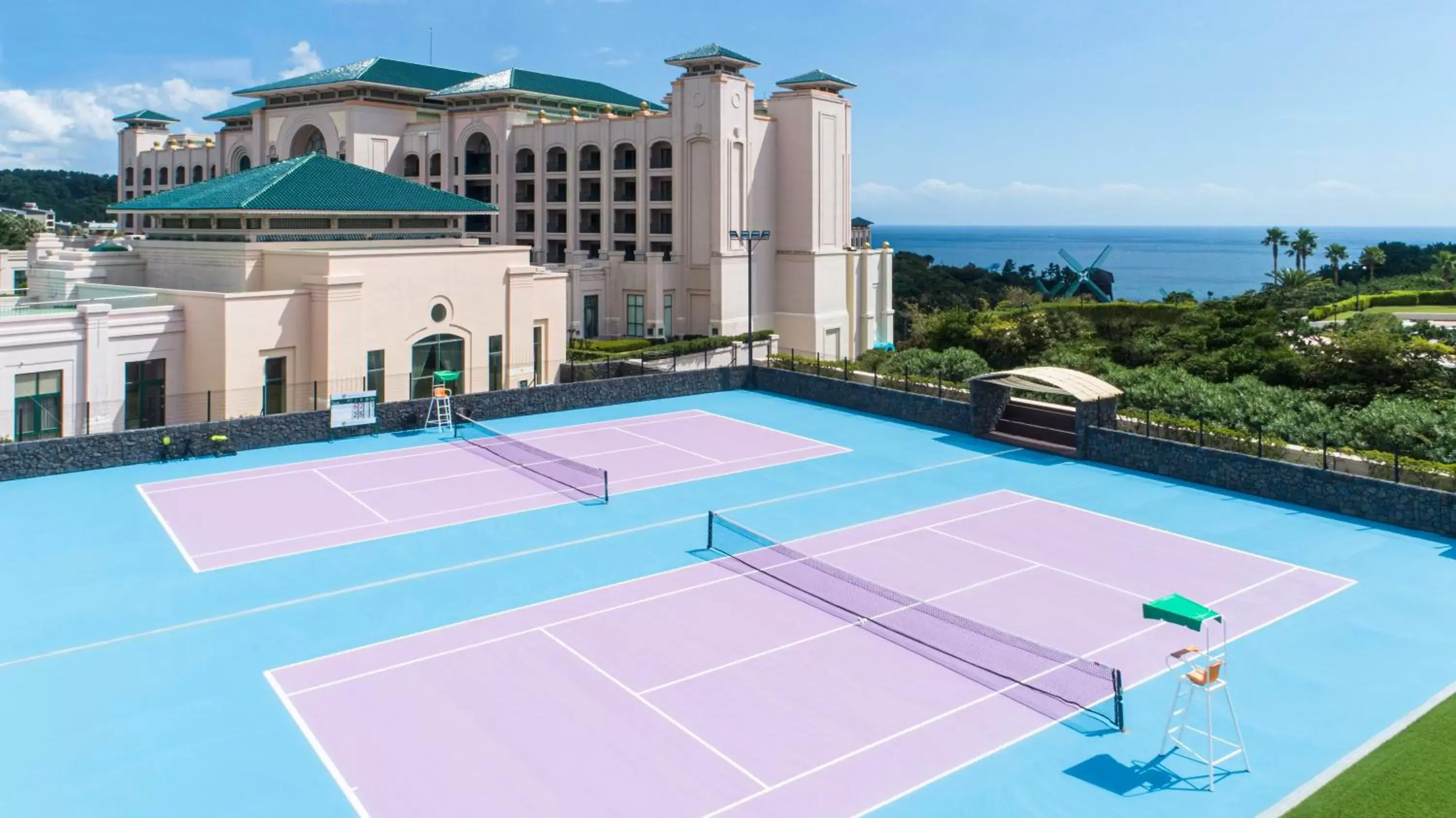 Tennis court, Tennis/Squash in Lotte Hotel Jeju