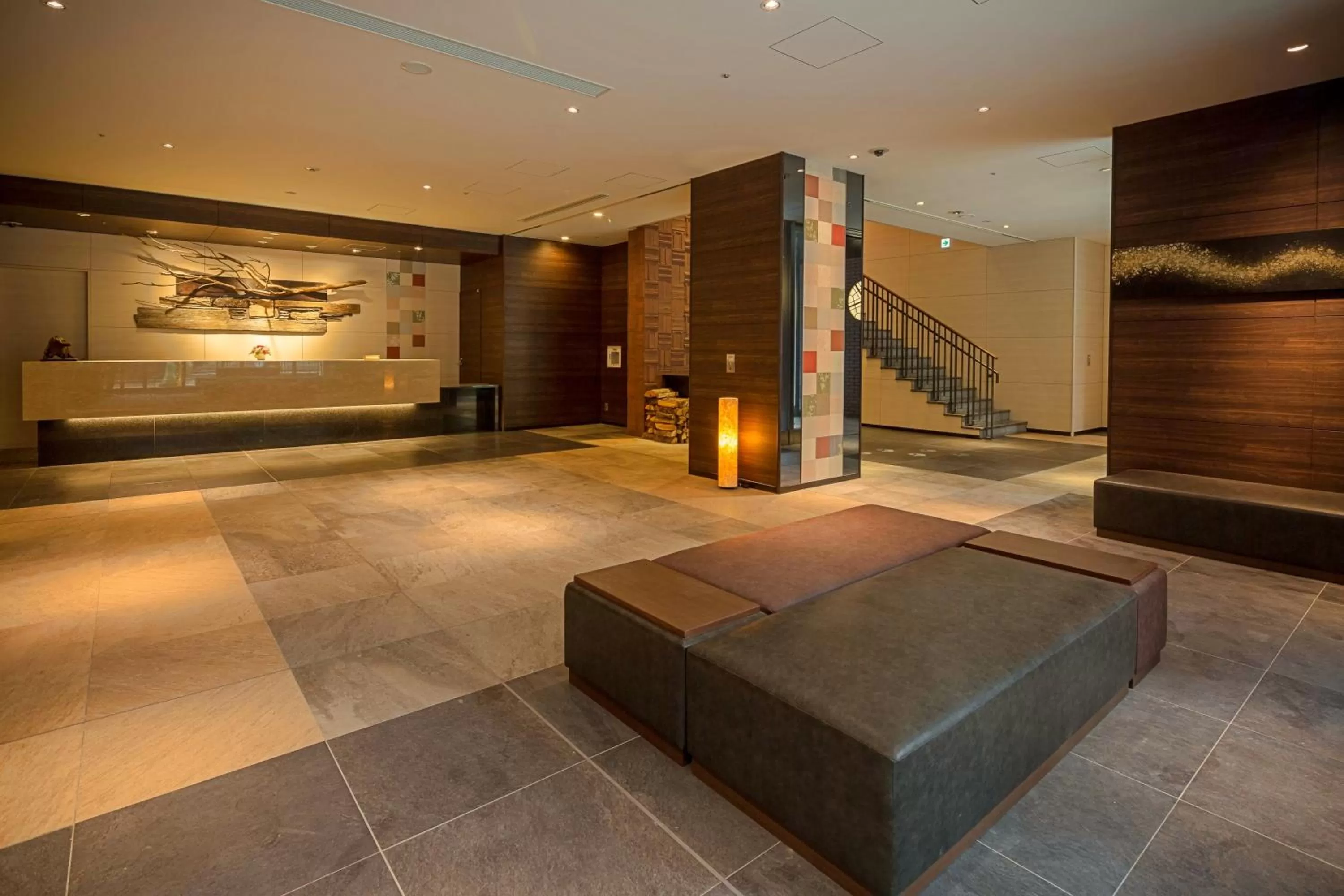 Lobby or reception in La'gent Stay Sapporo Odori Hokkaido