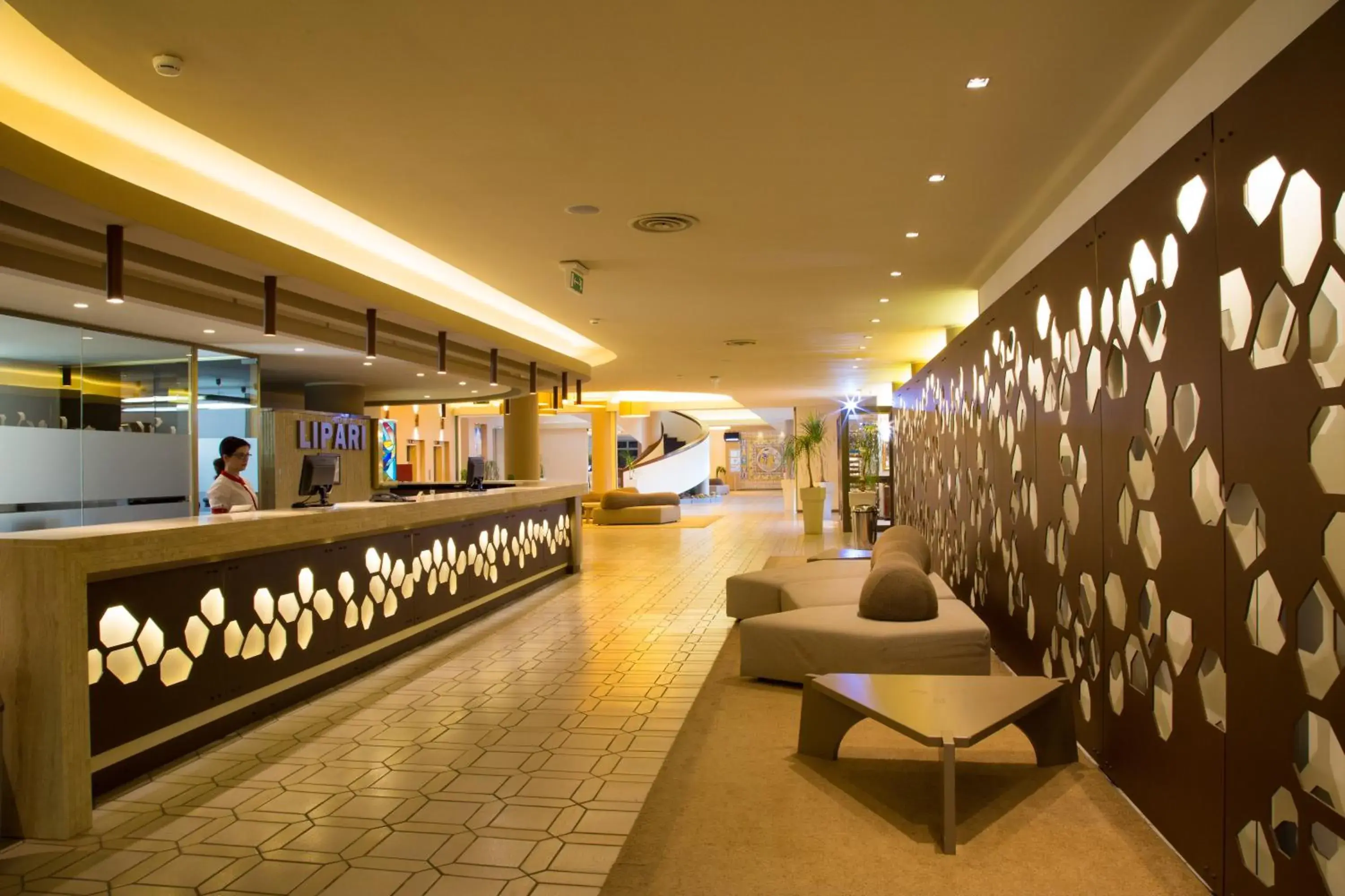 Lobby or reception, Lounge/Bar in MClub Lipari
