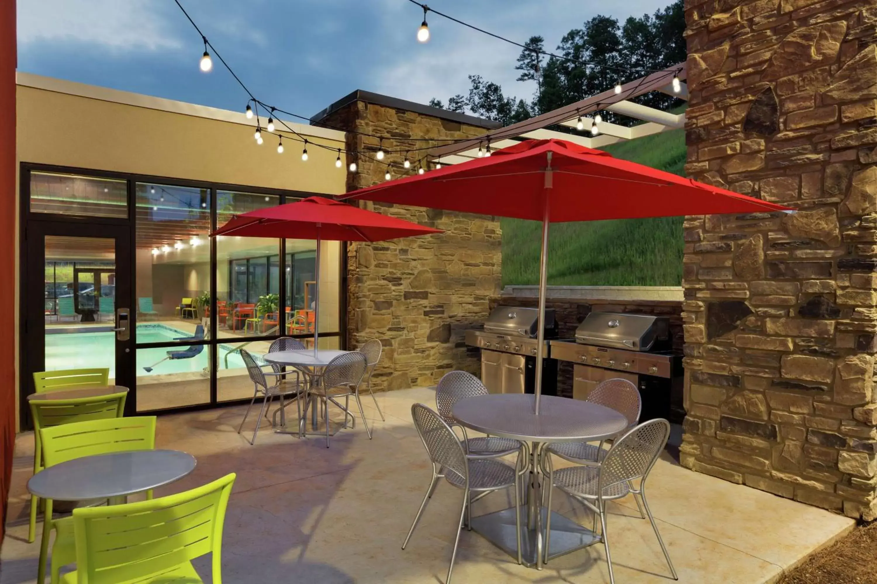 Patio in Home2 Suites by Hilton Cartersville