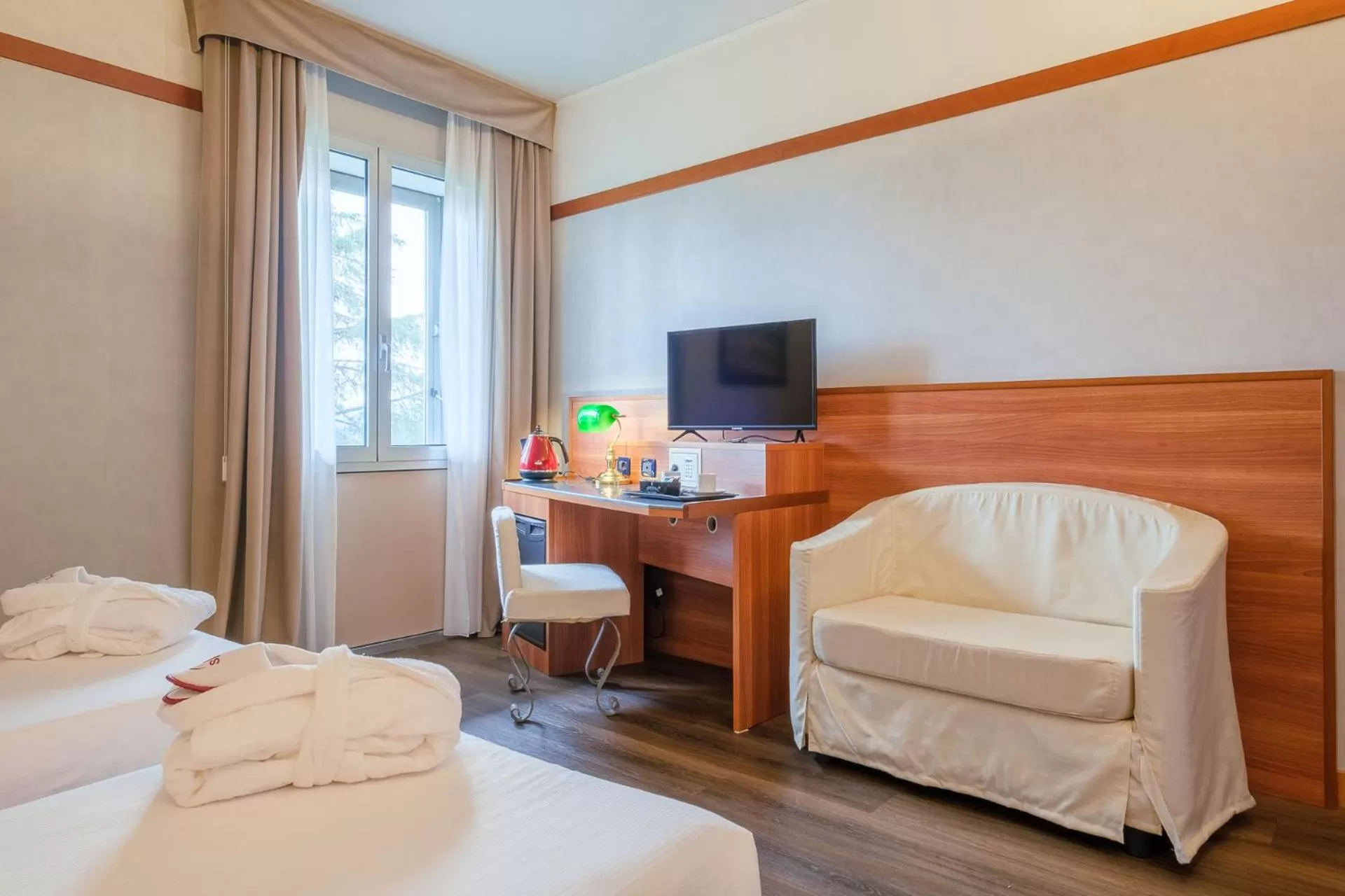 Bedroom, Bed in SHG Hotel Bologna