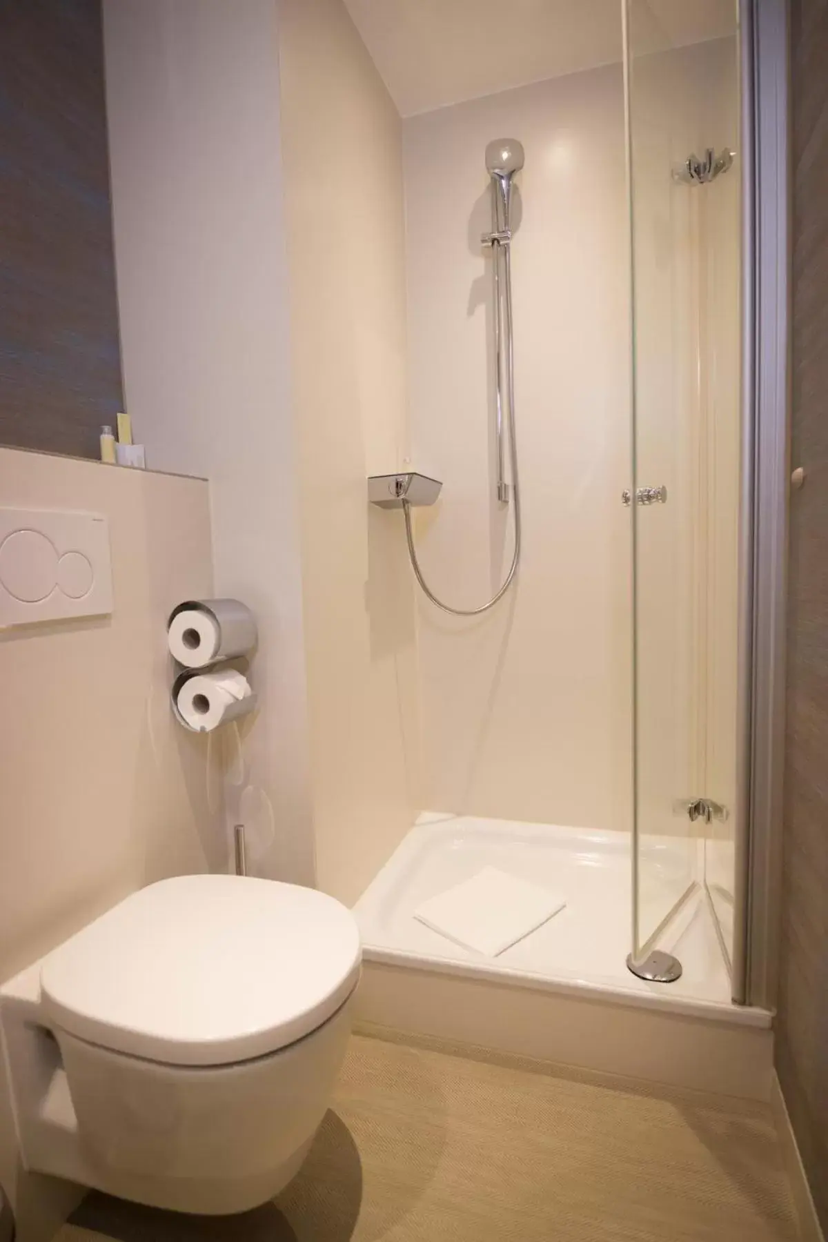 Shower, Bathroom in Seehotel Adler