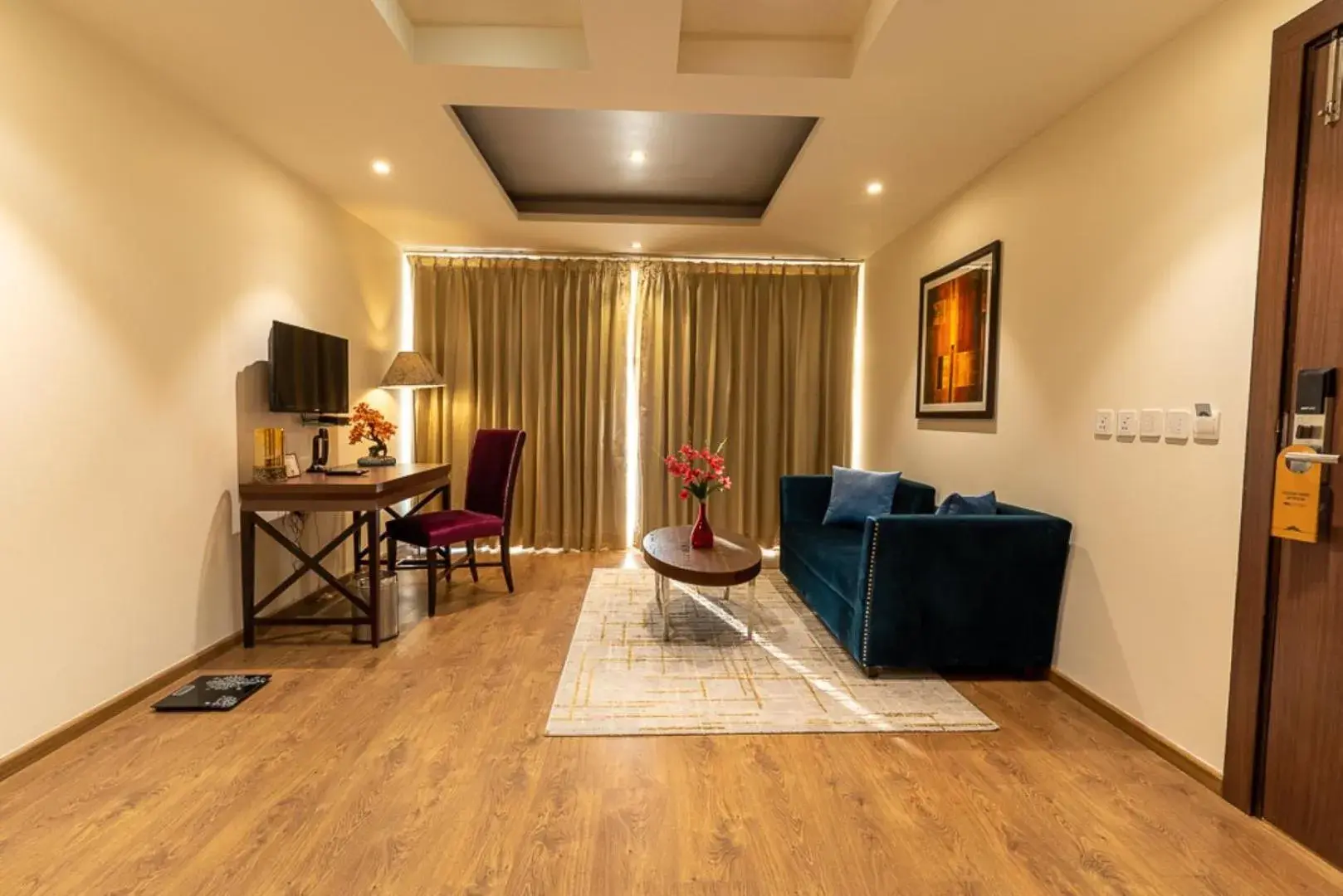 Living room, Seating Area in Indraprastha Spa Resort