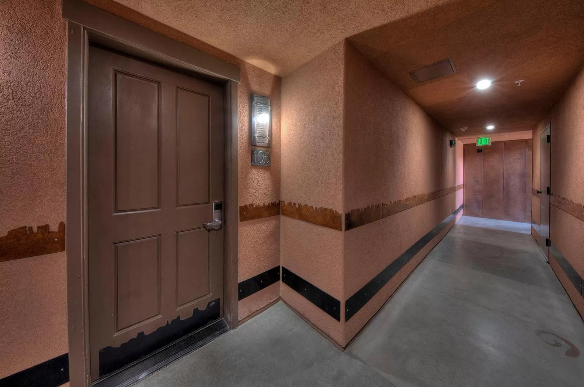 Floor plan in The Gonzo Inn