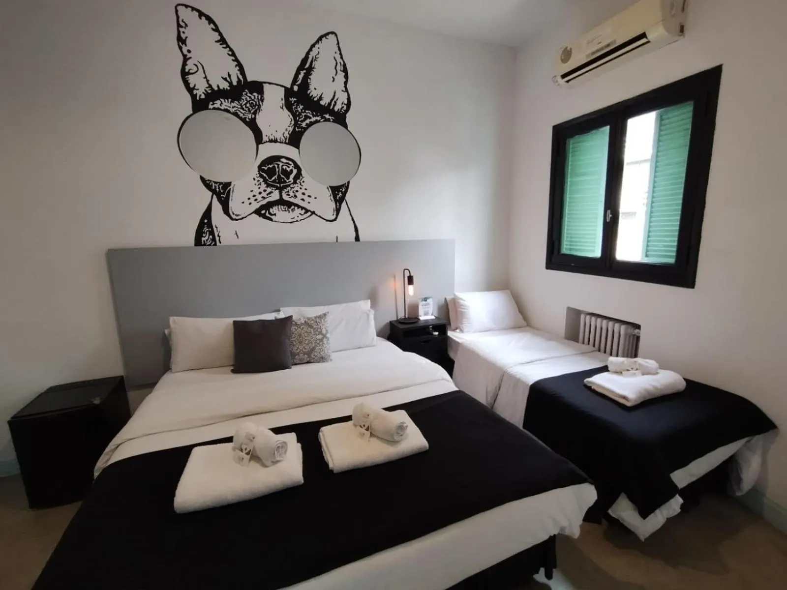 Bed in Art Factory Soho