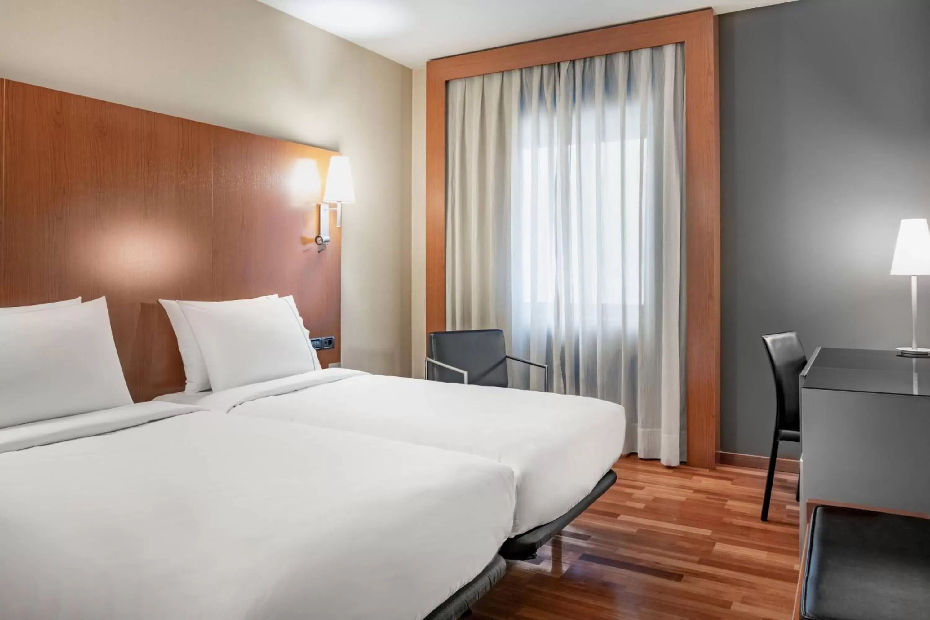 Photo of the whole room, Bed in AC Hotel Ponferrada by Marriott