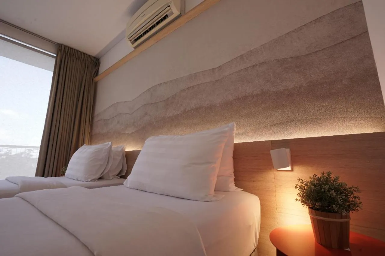 Bed in Malaka Hotel Bandung