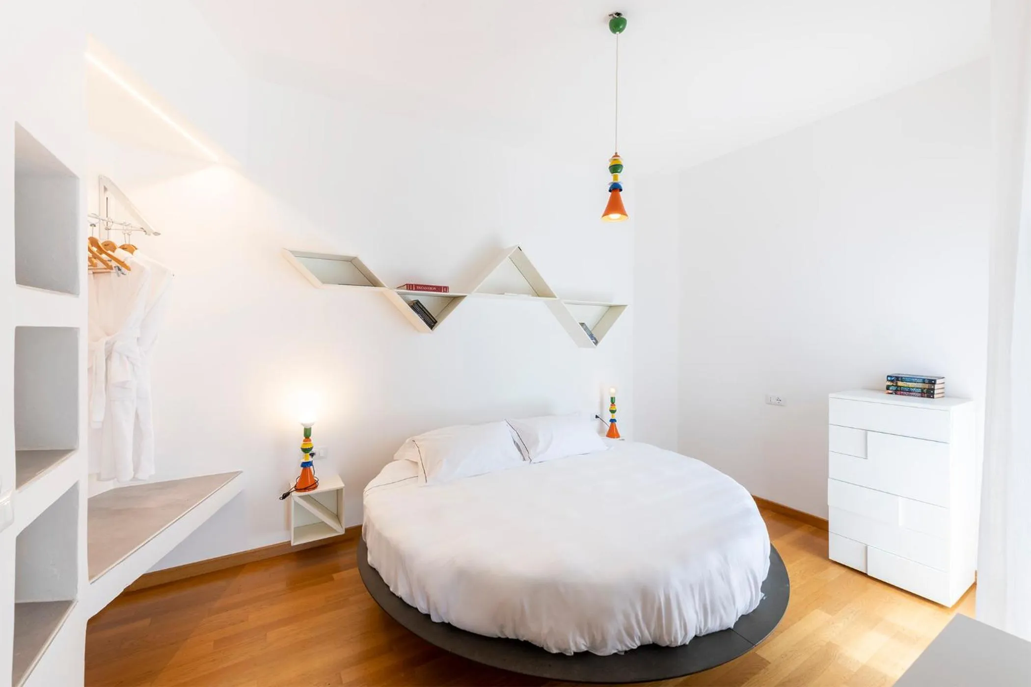 Bed in Hotel San Michele