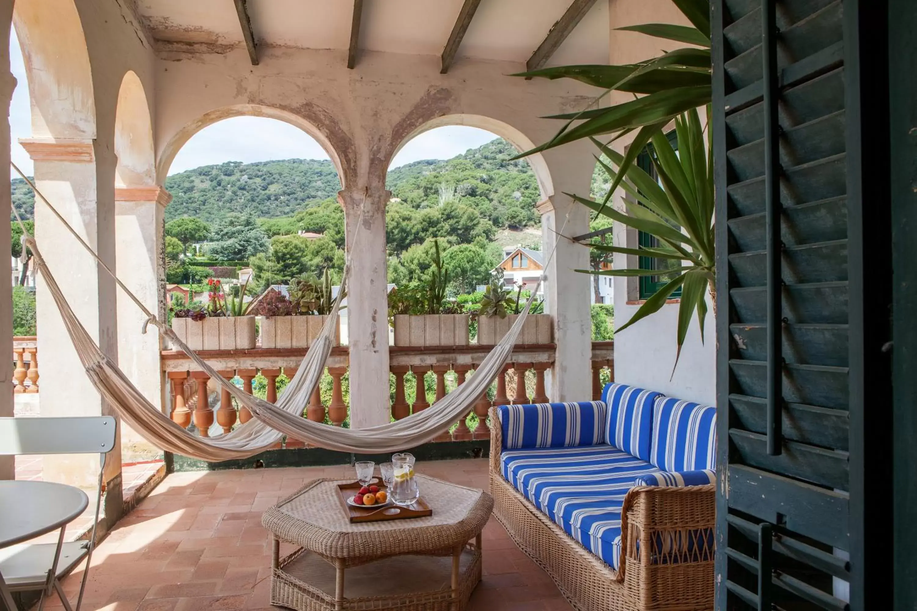 Balcony/Terrace in B&B Can Casadella