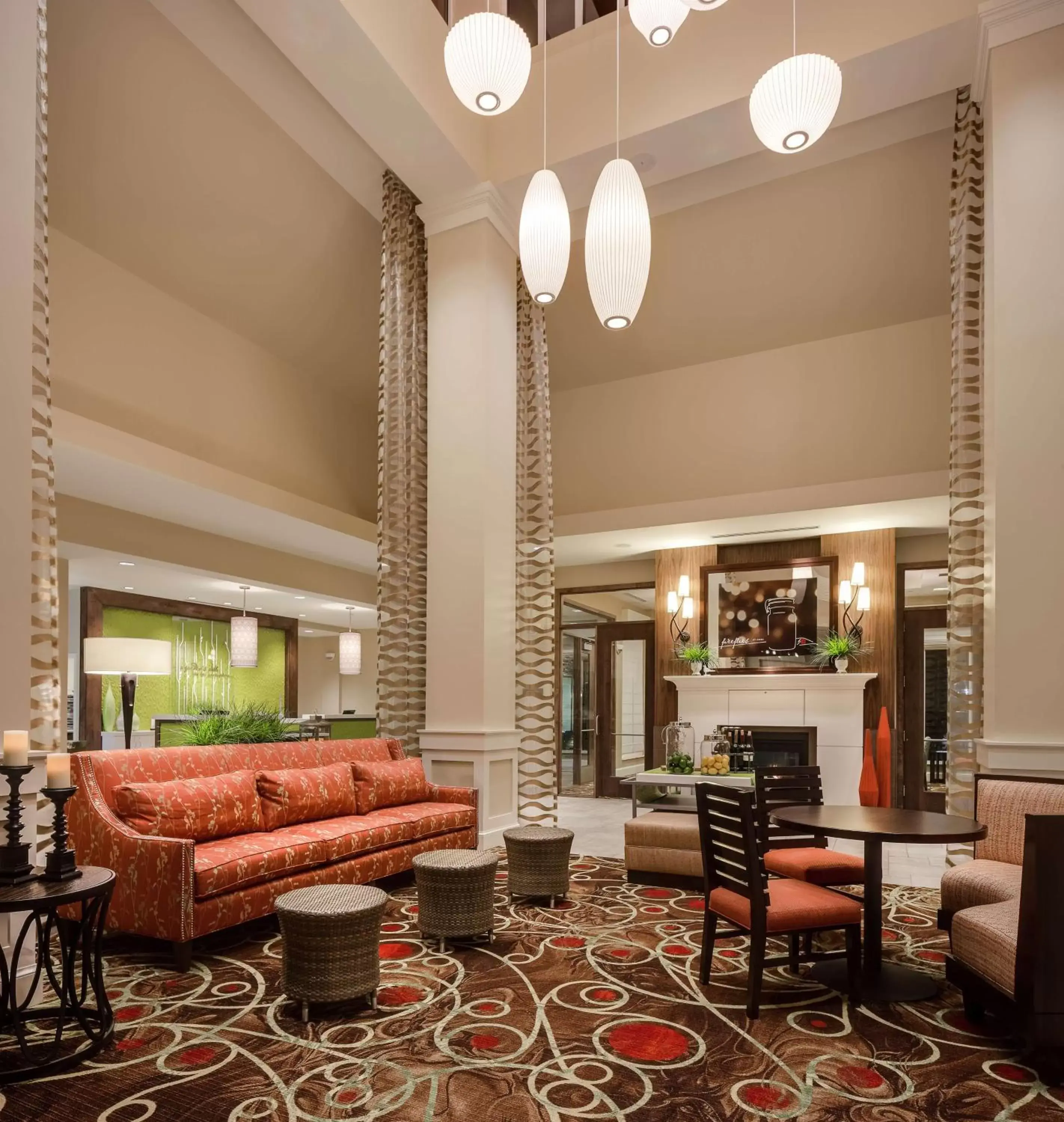 Lobby or reception, Seating Area in Hilton Garden Inn Bettendorf/ Quad Cities