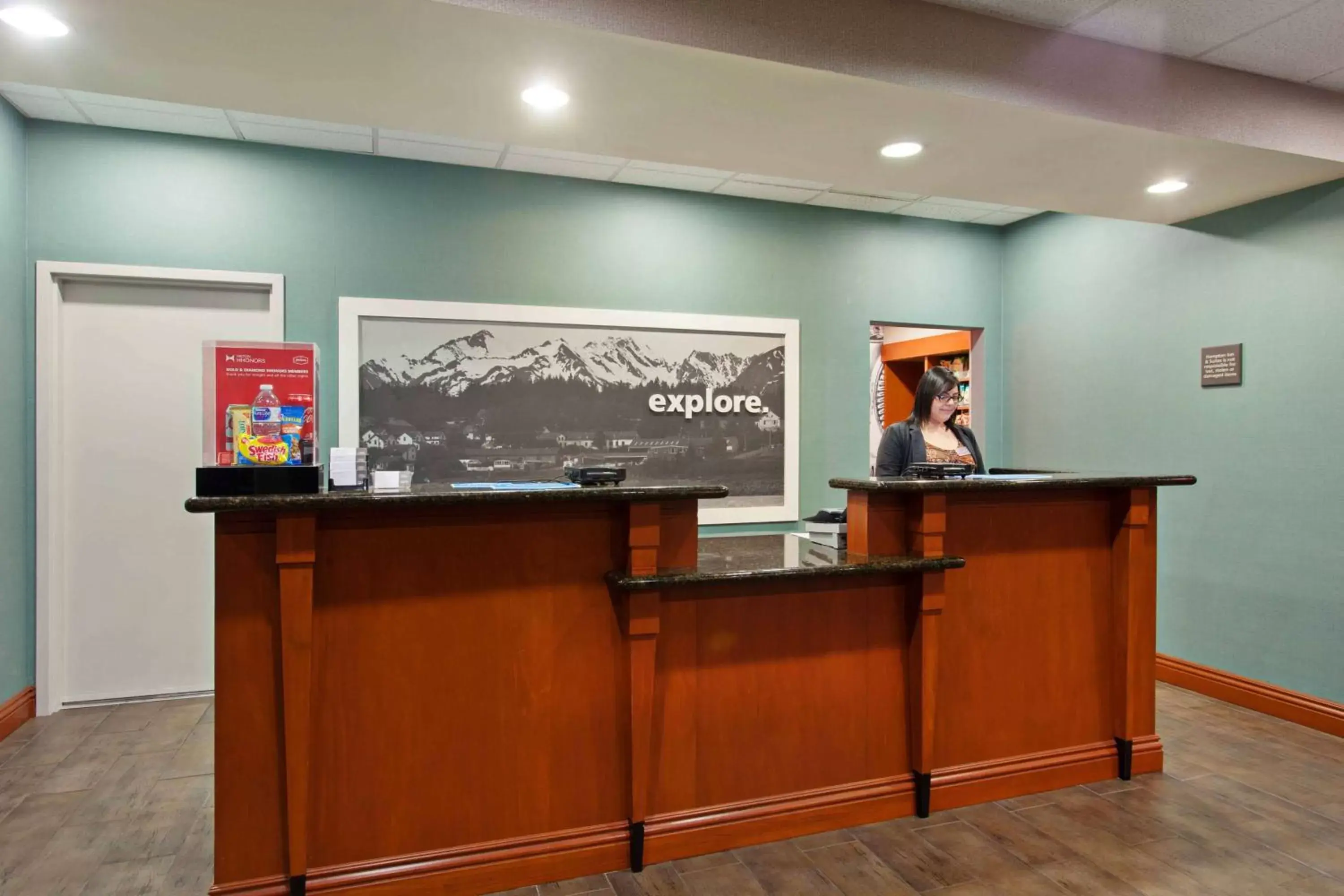 Lobby or reception in Hampton Inn & Suites Clovis Airport North Lobby or reception in Hampton Inn & Suites Clovis Airport North