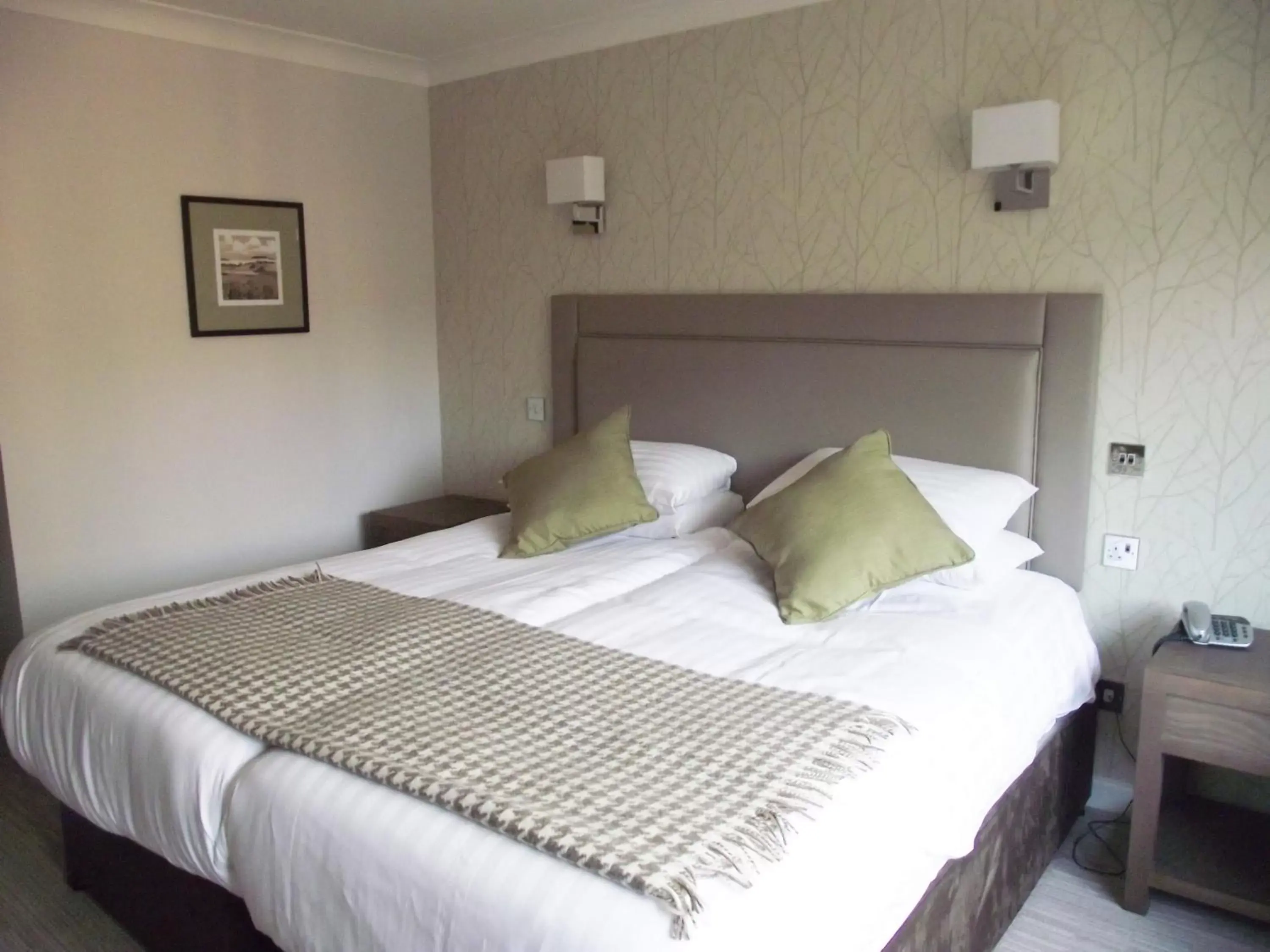 Bed in Winchester Royal Hotel