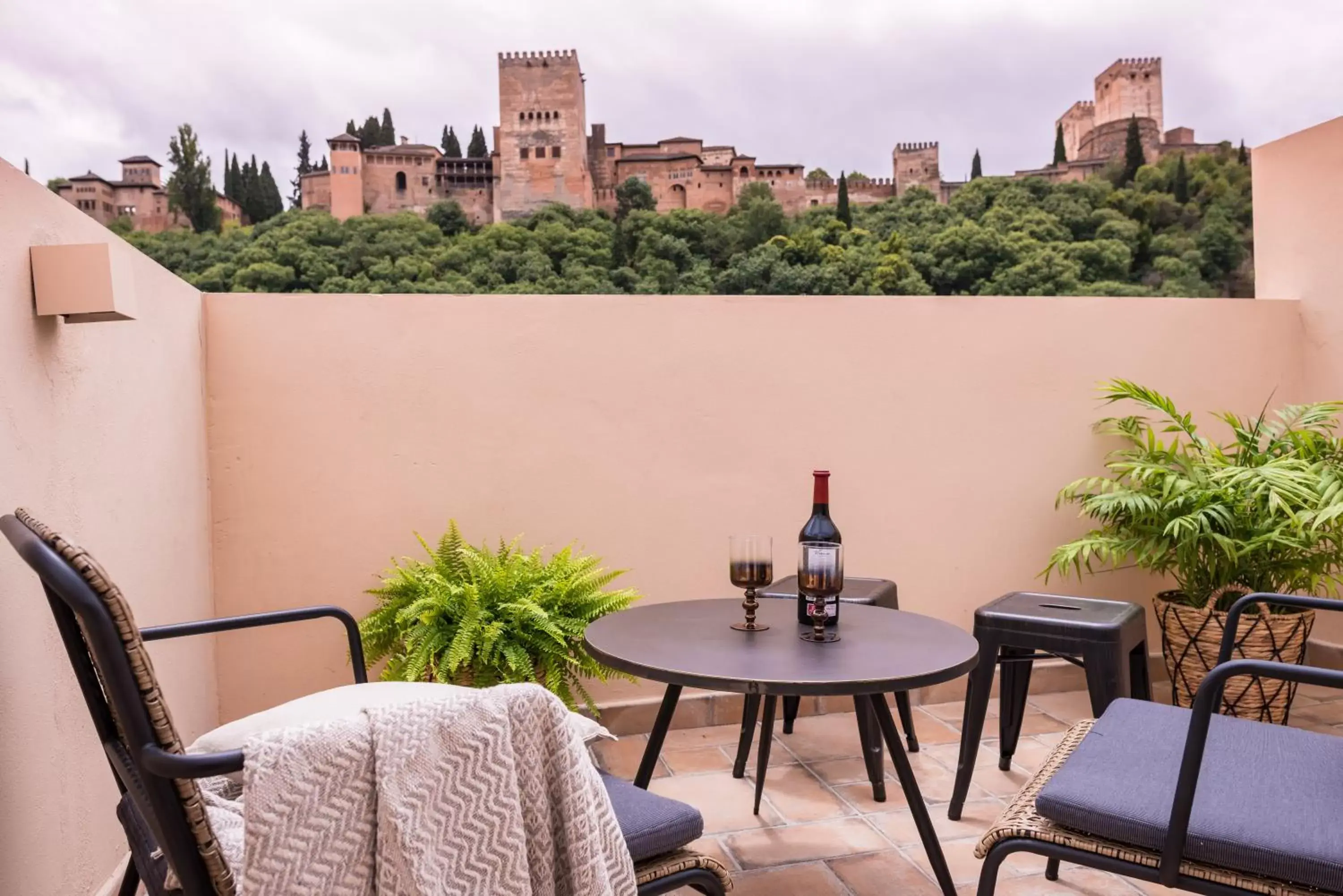 Balcony/Terrace in CANDIL SUITE Comares