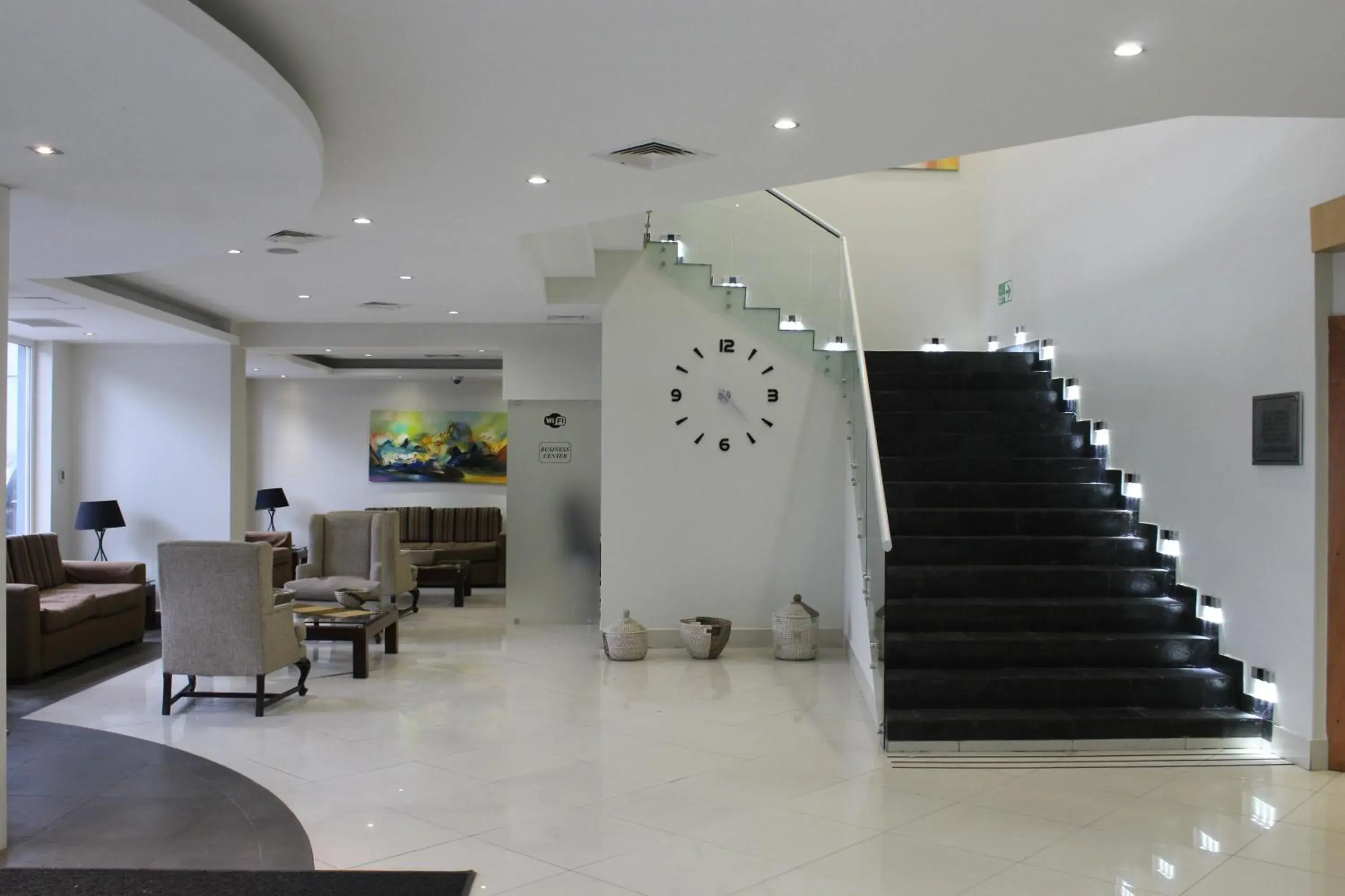 Lobby or reception in Hotel Diego de Almagro Temuco