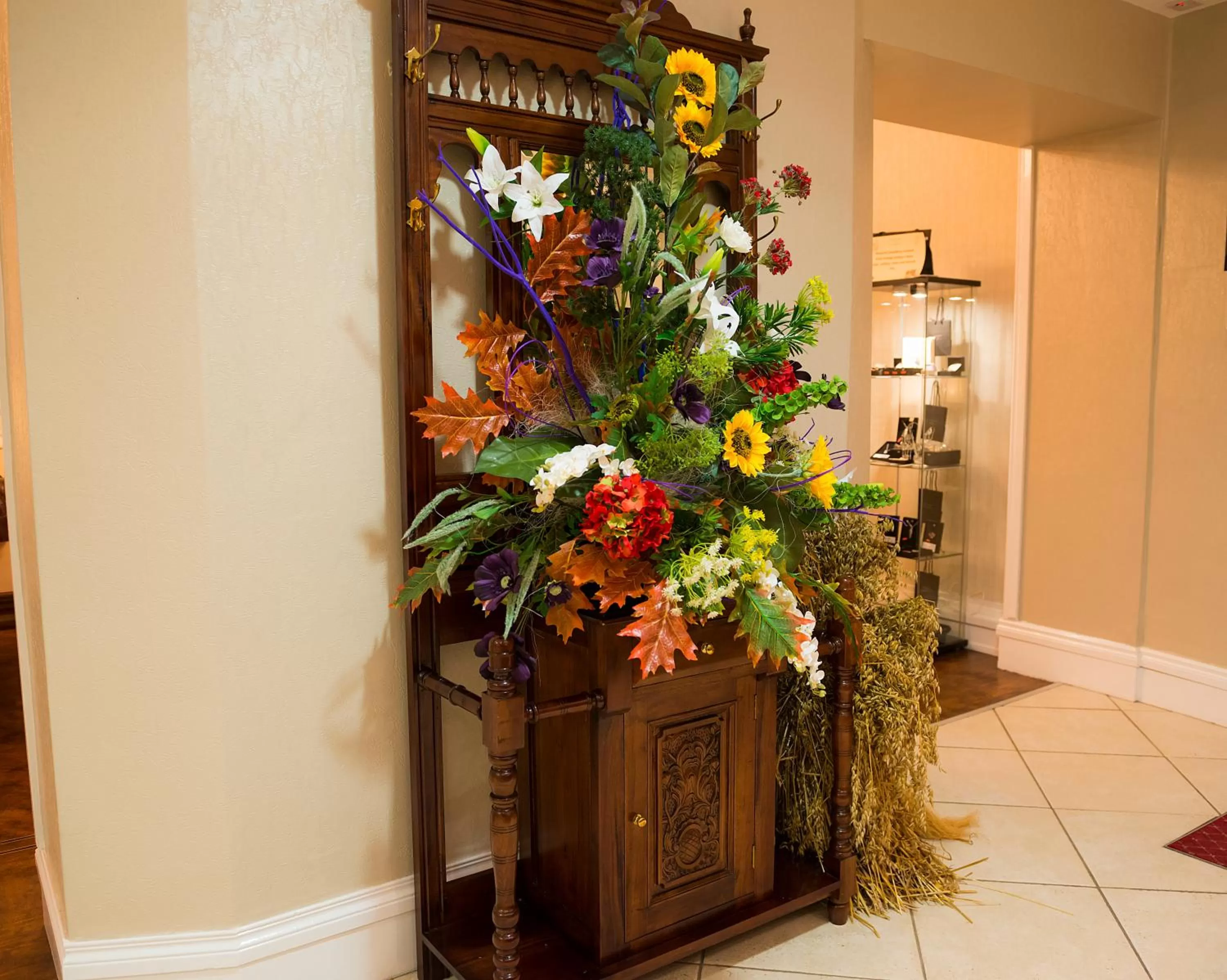 Decorative detail in Kilmorey Arms Hotel