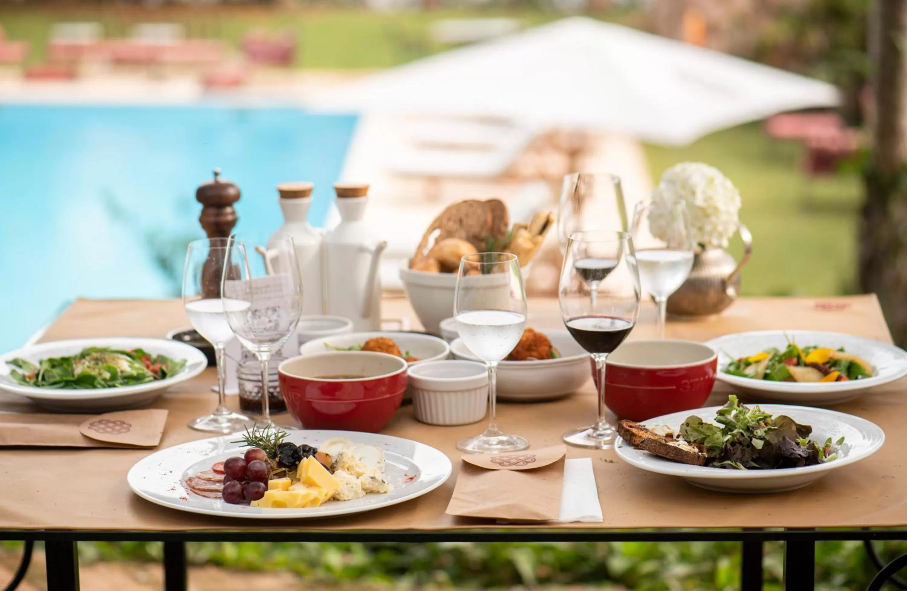 Food and drinks in Casa Del Val- Villa Maria