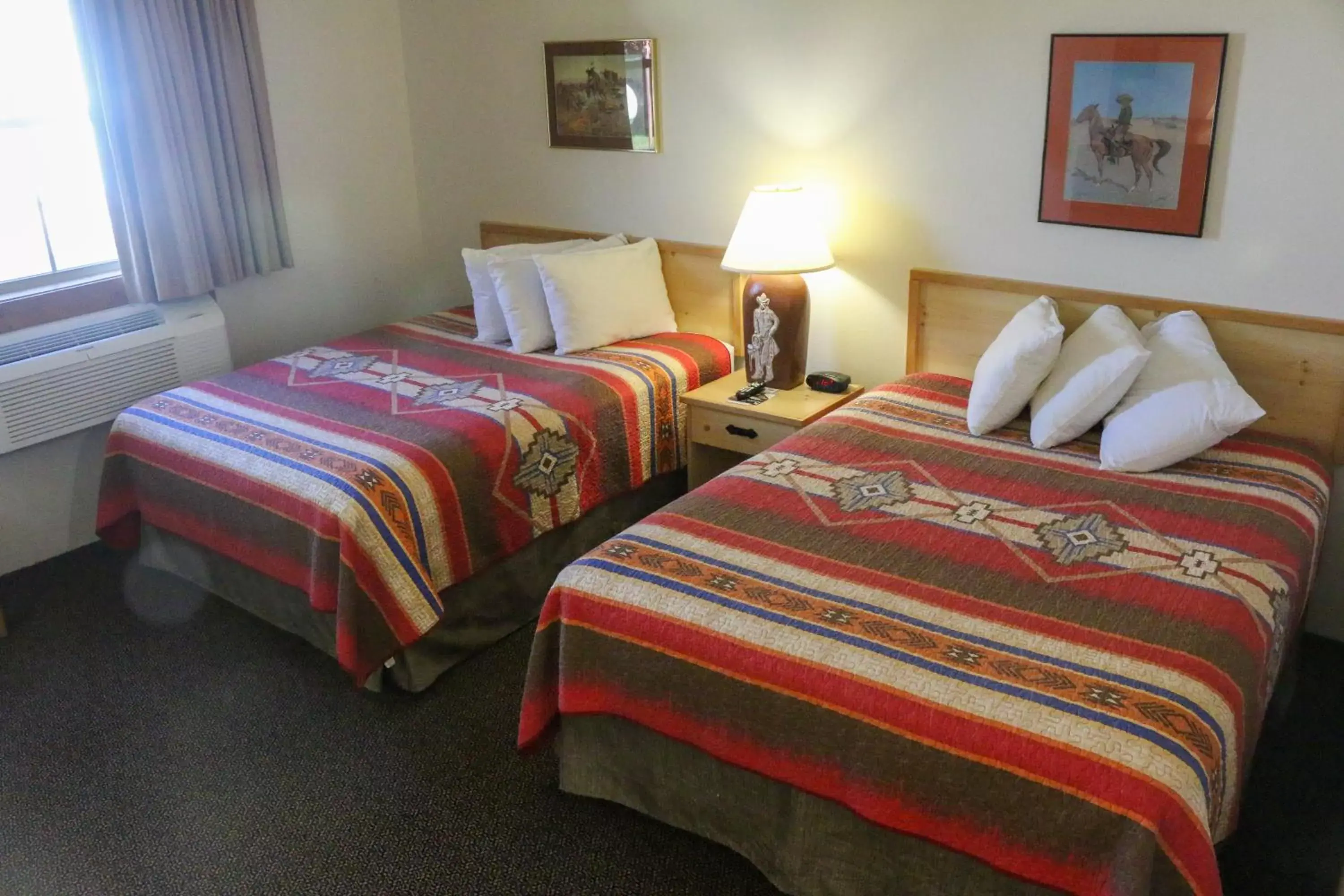 Bed in Range Country Lodging