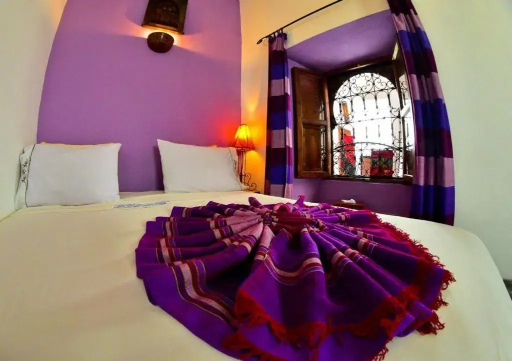 Bed in Riad Dar Saba