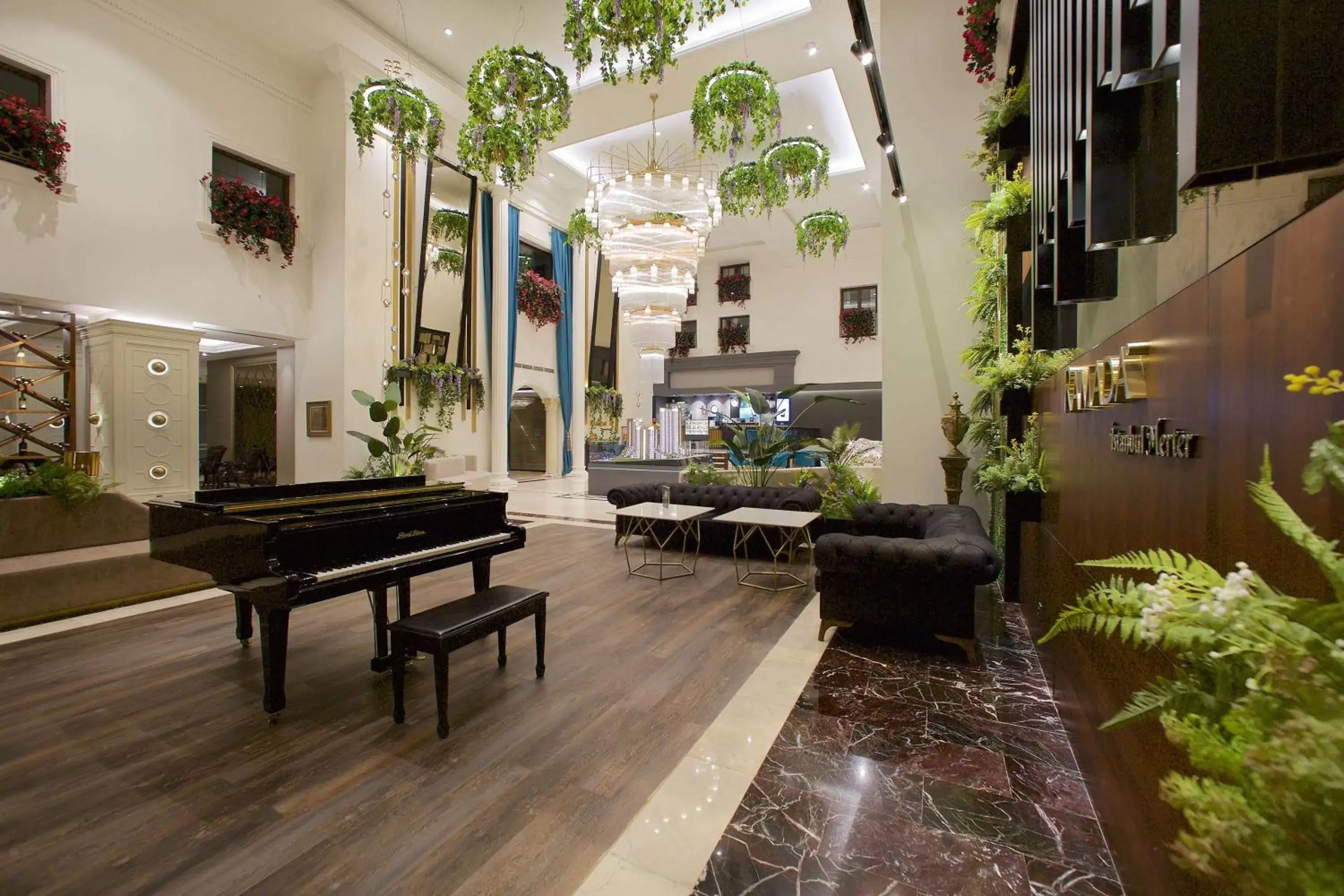 Lobby or reception in Ramada Hotel & Suites by Wyndham Istanbul Merter