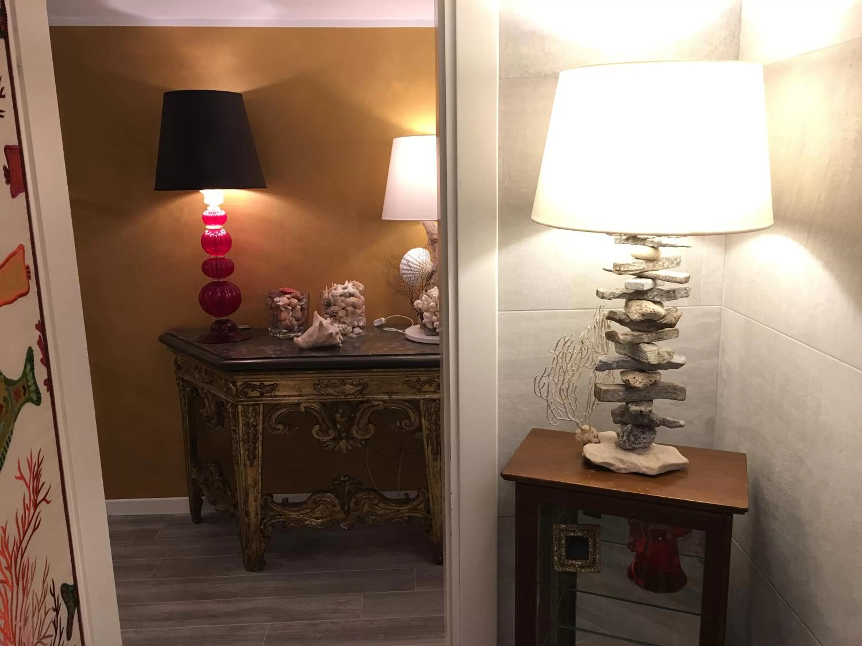 Decorative detail, Bathroom in Velamica Resort