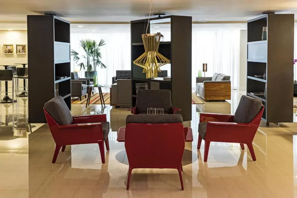 Lobby or reception, Seating Area in Mercure Ribeirao Preto