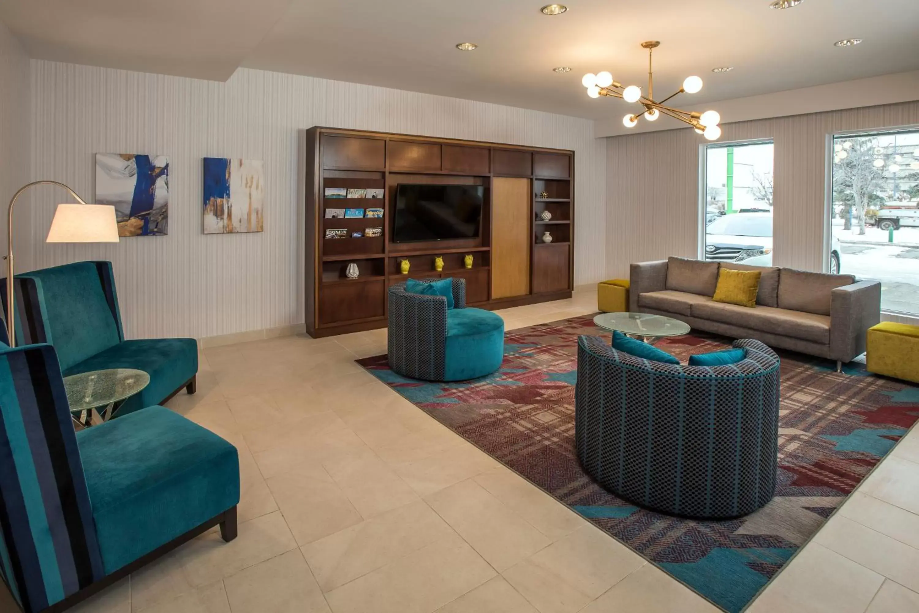 Property building, Seating Area in Holiday Inn Conference Centre Edmonton South, an IHG Hotel